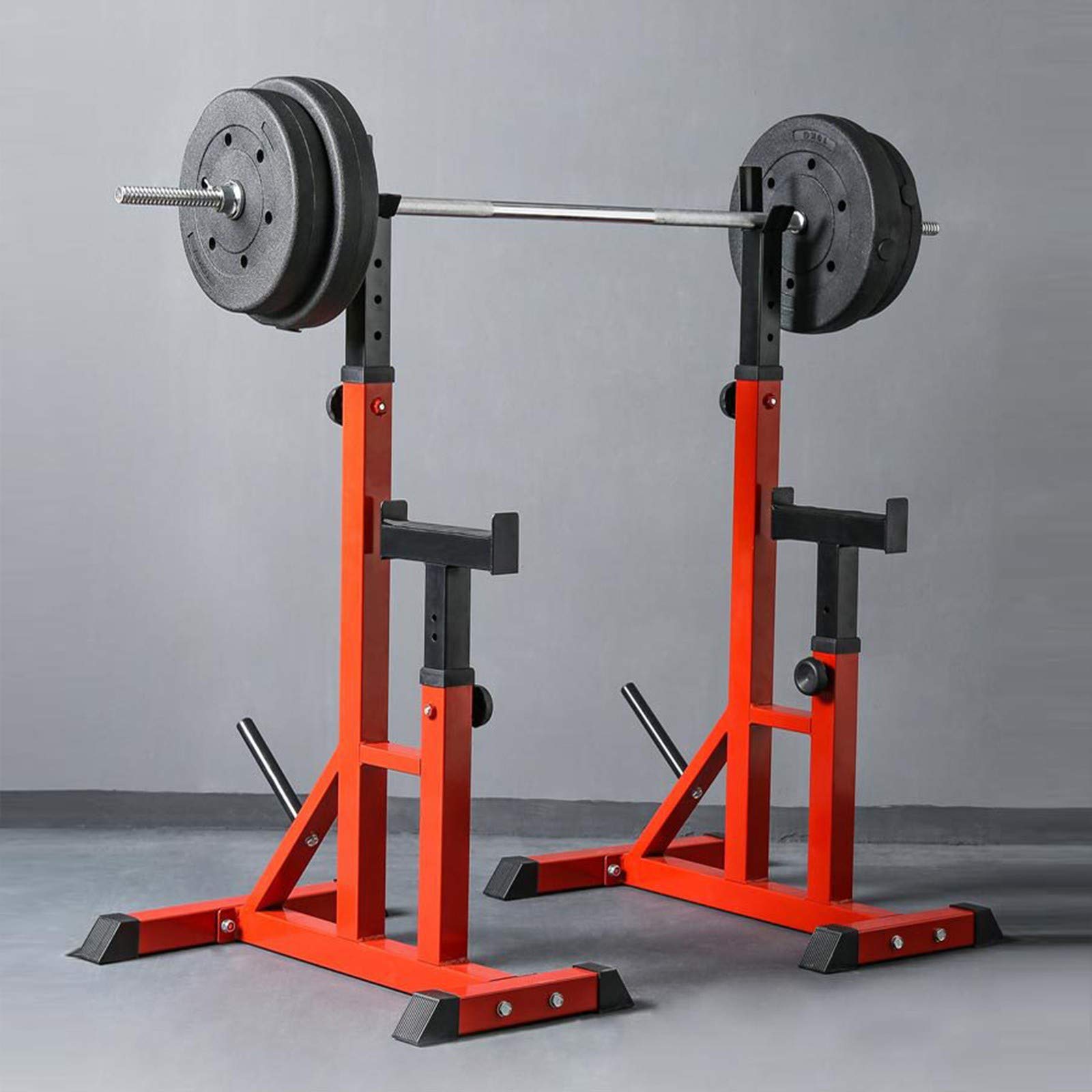 Amazon.co.jp: バーベルスタンド ベンチプレスラック スクワットラック