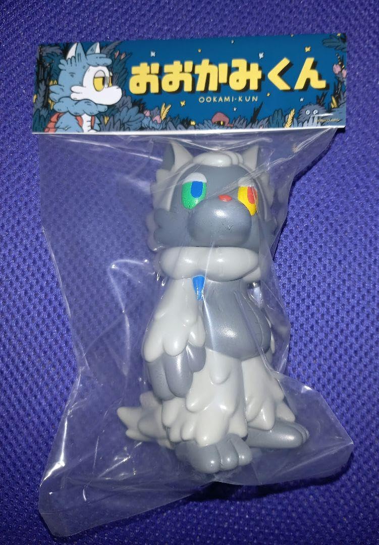 Amazon.co.jp: あらいきりこ おおかみくん ソフビ ゲームカラー グレー