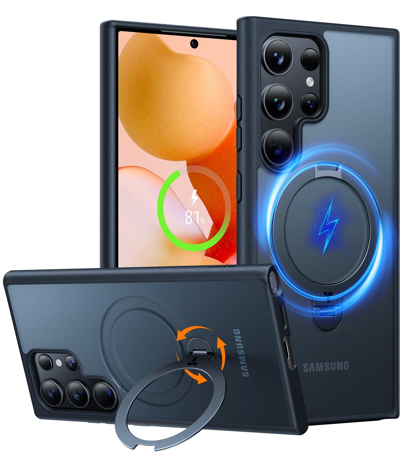 Galaxy S24 Ultra チタニウムバイオレット + TORRASケース Amazon.co