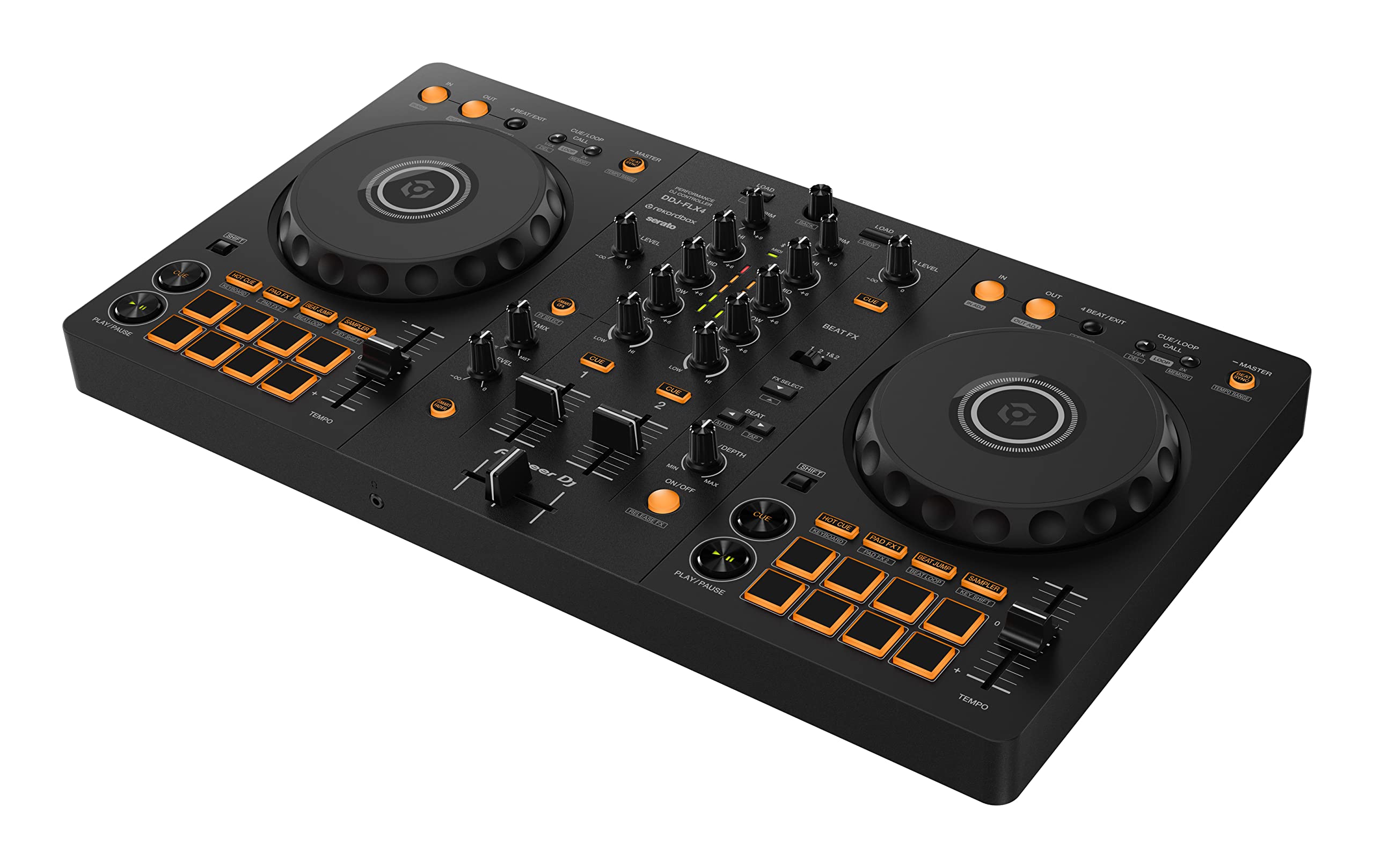 Amazon.com: Pioneer DJ DDJ-FLX4 Multi-App Compatible 2ch DJ