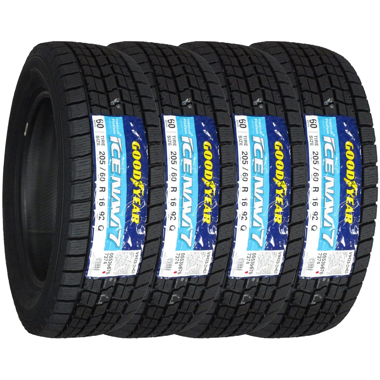 Amazon.co.jp: 205/60R16 92Q グッドイヤー アイスナビ セブン ICE