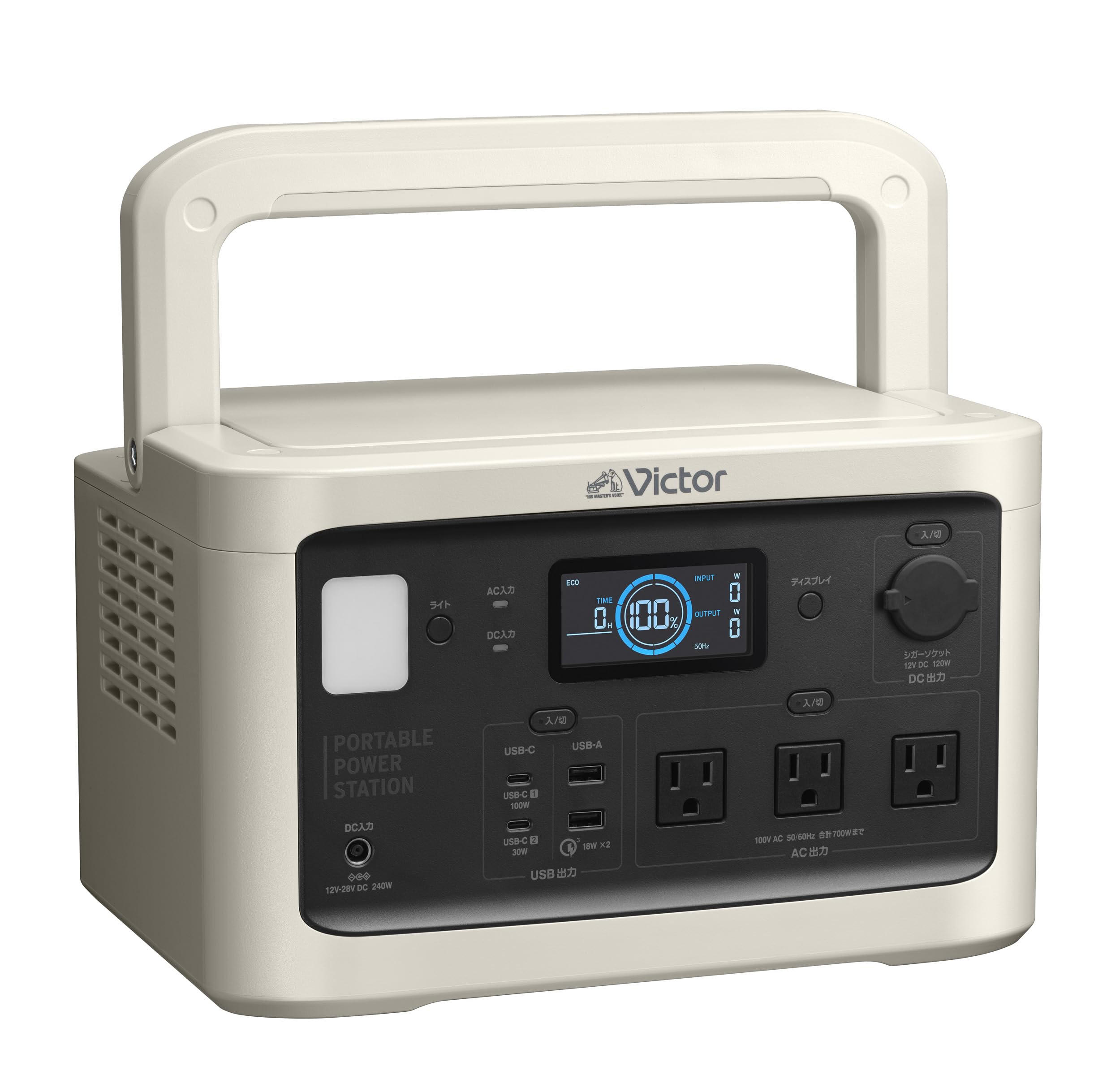 Amazon.co.jp: JVCケンウッド Victor BN-RF800-CA ポータブル電源 リン