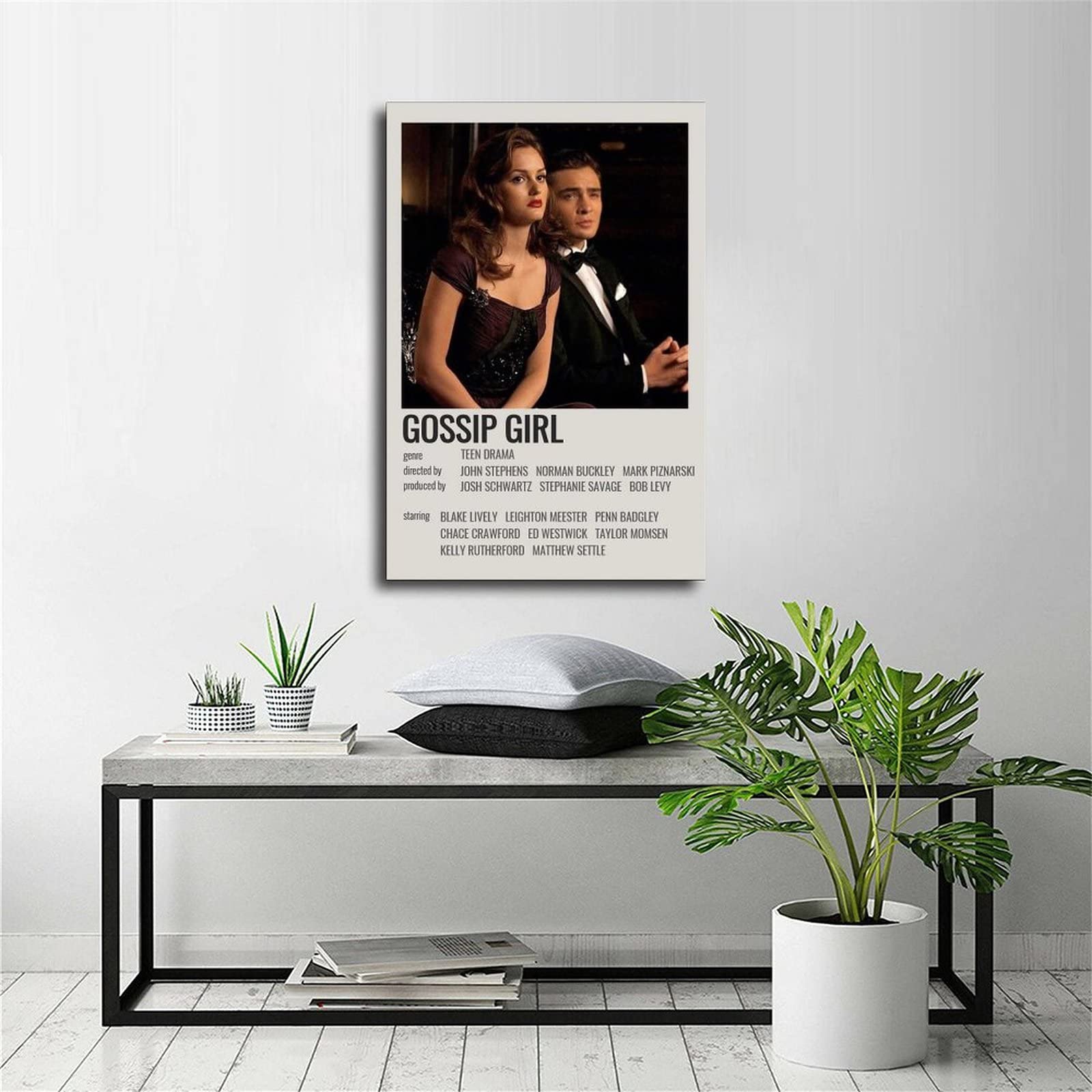 Amazon.co.jp: YQHZ ゴシップガール 映画ポスター 部屋用 美的 90年代
