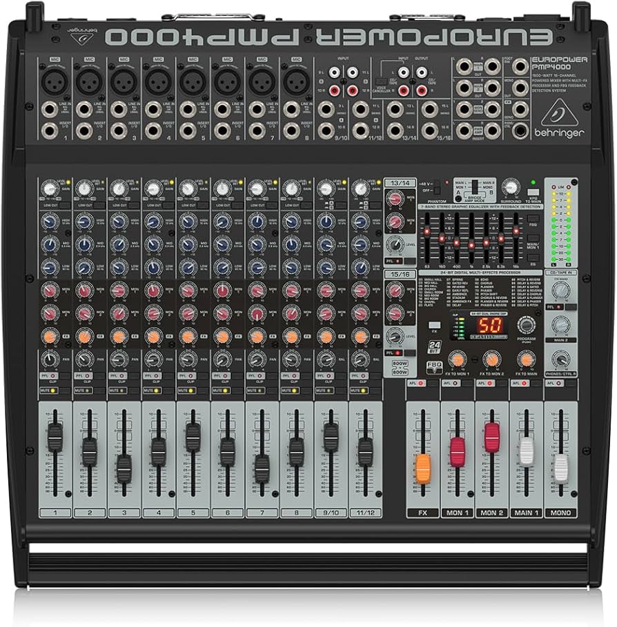 Amazon | BEHRINGER ベリンガー EUROPOWER PMP4000 パワードミキサー