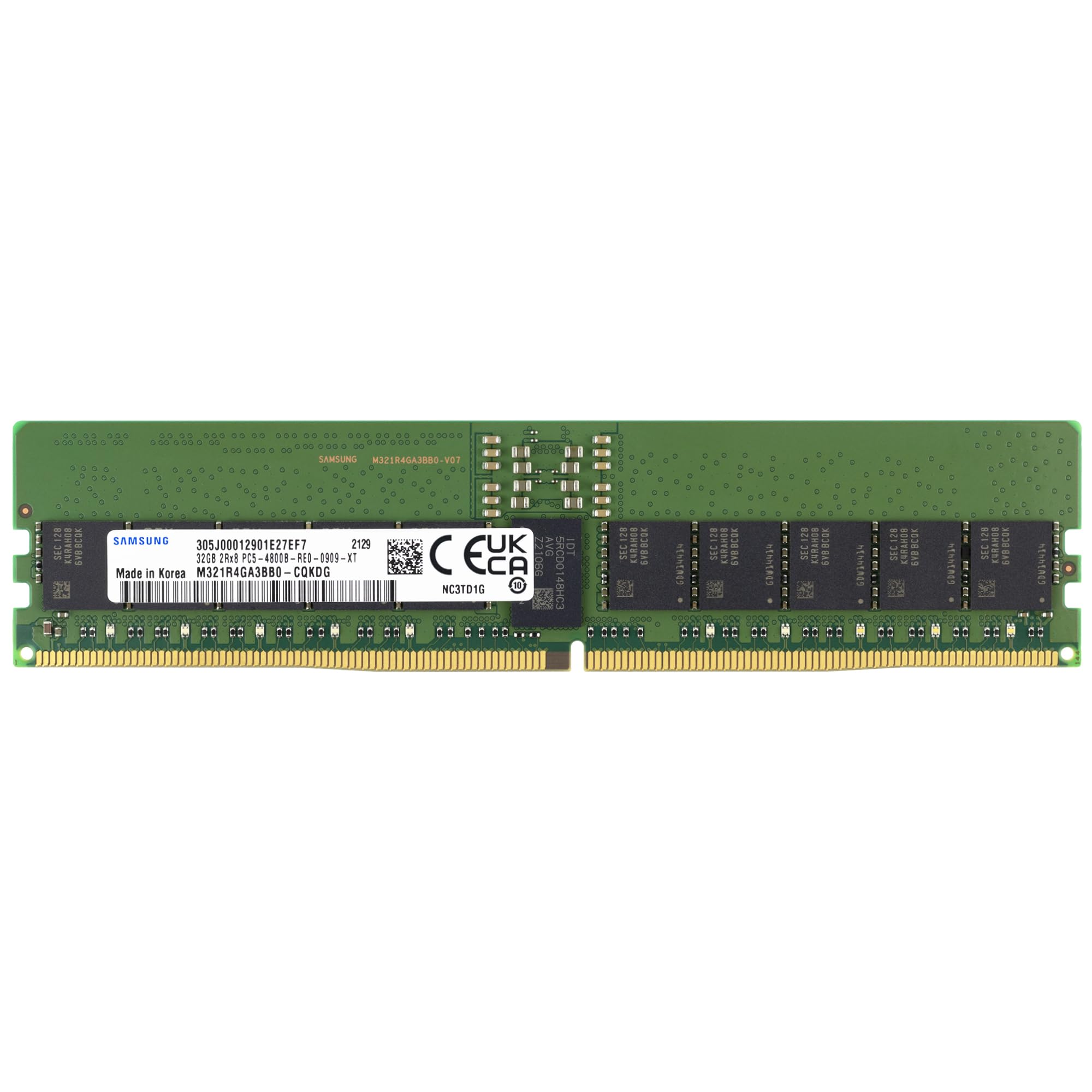 Amazon.co.jp: Samsung 32GB DDR5 4800MHz PC5-38400 ECC RDIMM 2Rx8