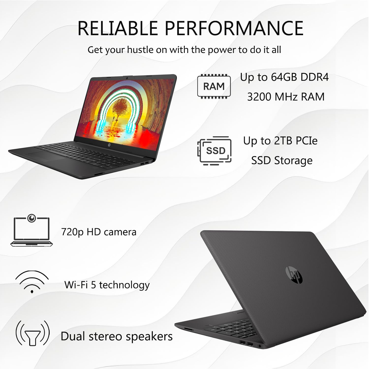 Amazon.com: HP 15 Laptop(Include 1 Year Office 365), 8GB RAM