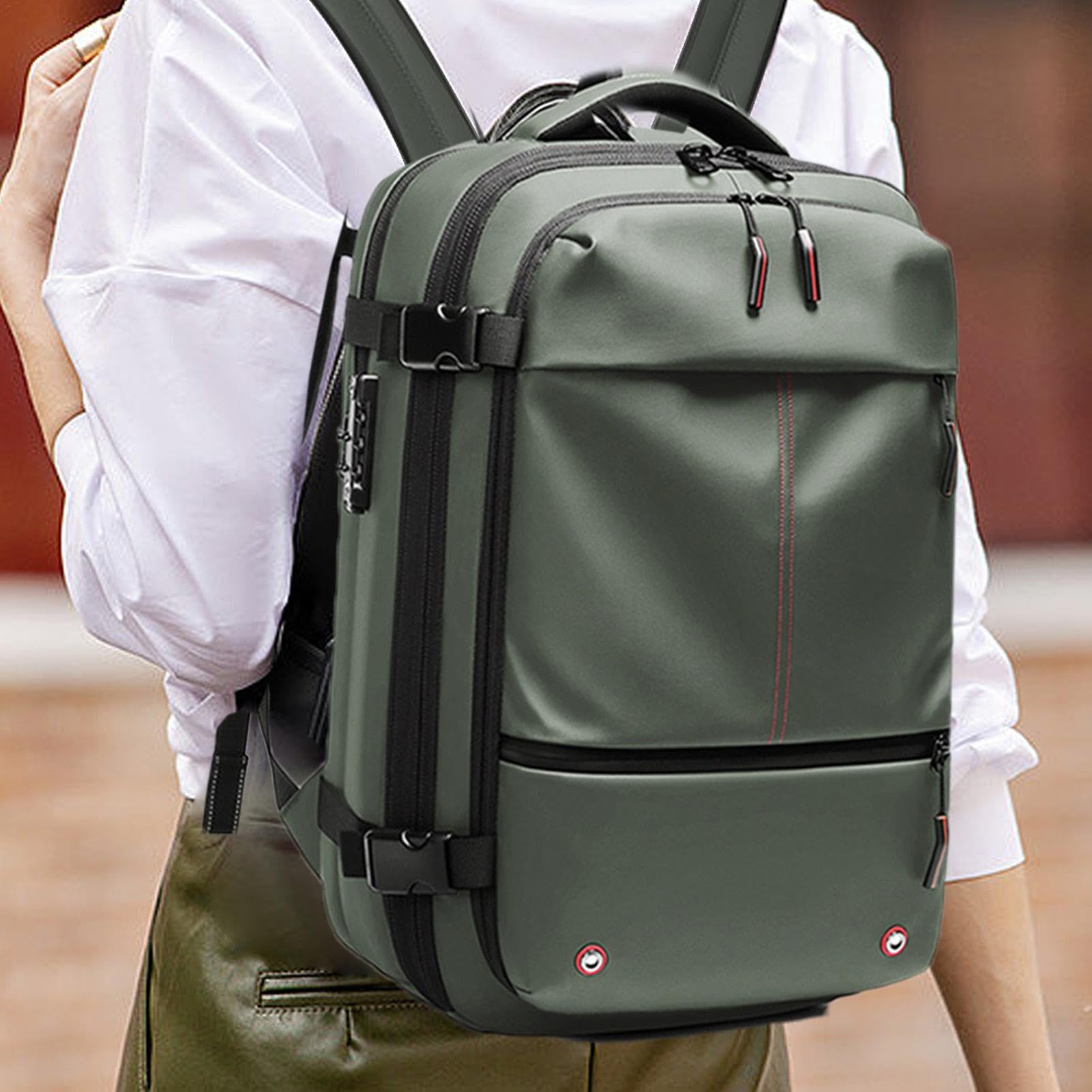 〇Of61 未使用 真空圧縮 バックパック トラベルバッグ 〇Of61 未使用