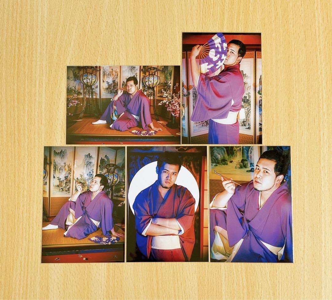 サイン入りお抹茶煎じ隊9番街レトロ ブロマイド 14枚セット