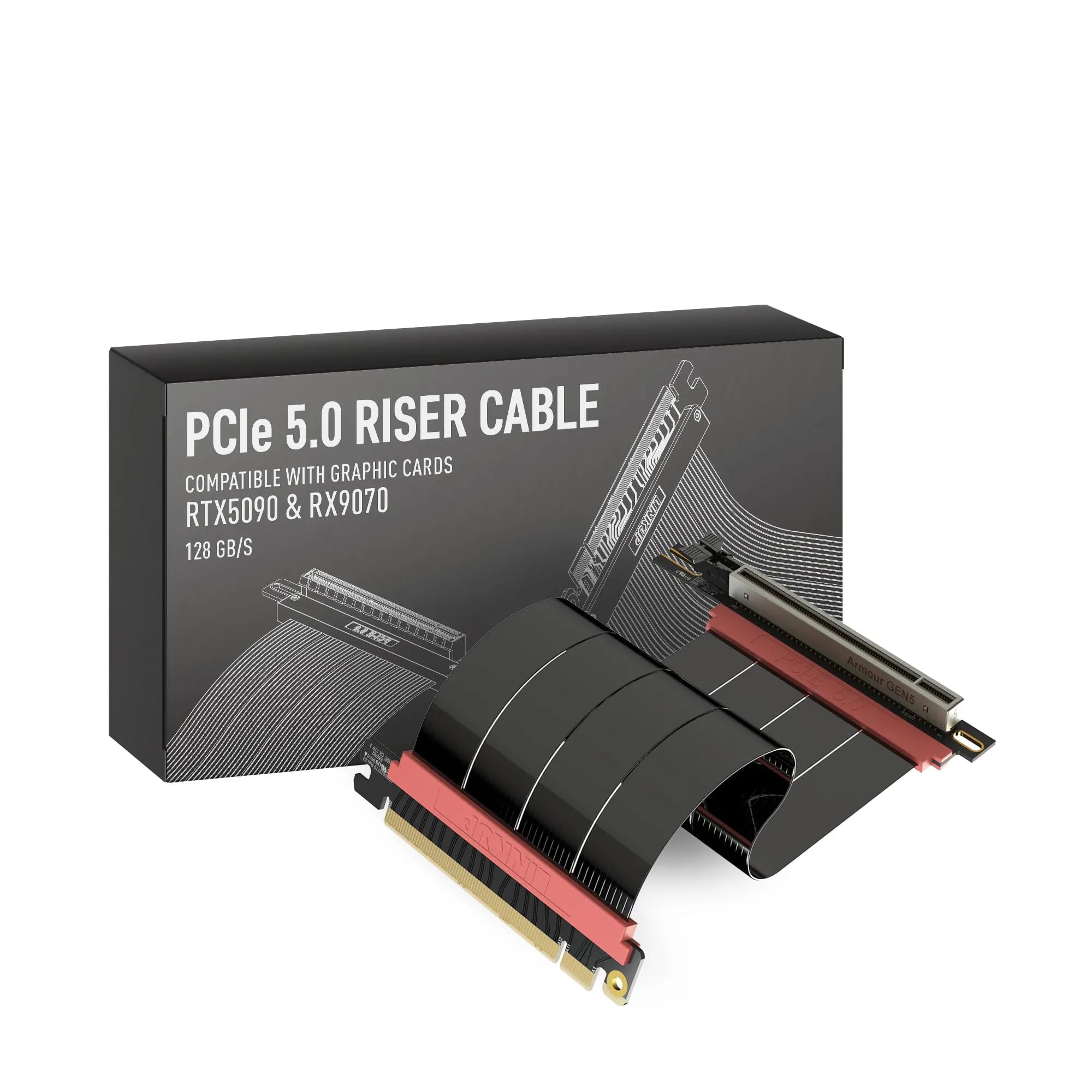 Amazon.co.jp: LINKUP - AVA5アーマー PCIE 5.0 ライザーケーブル