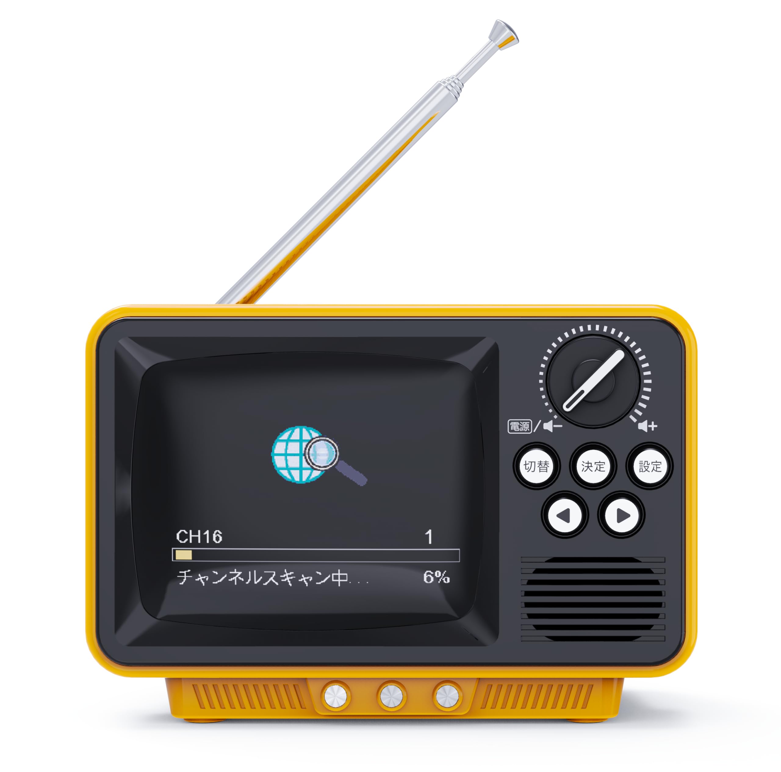 Amazon.co.jp: WINTECH(ウィンテック) 【レトロデザインワンセグテレビ