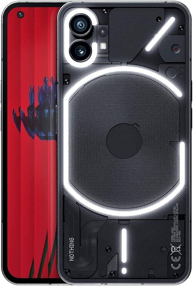 Amazon | Nothing Phone(1) 8+256 Black スマートフォン本体 【日本