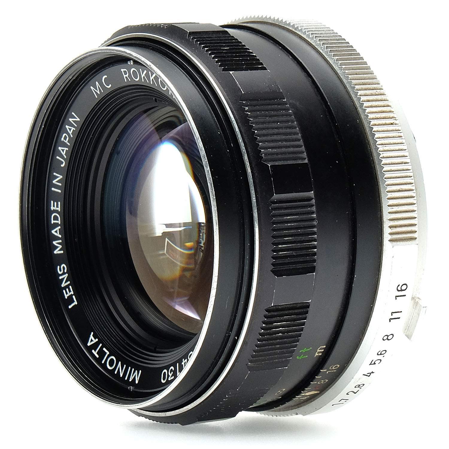 Amazon | MINOLTA MC ROKKOR-PF 1:1.7 f=55mm 単焦点レンズ ミノルタSR