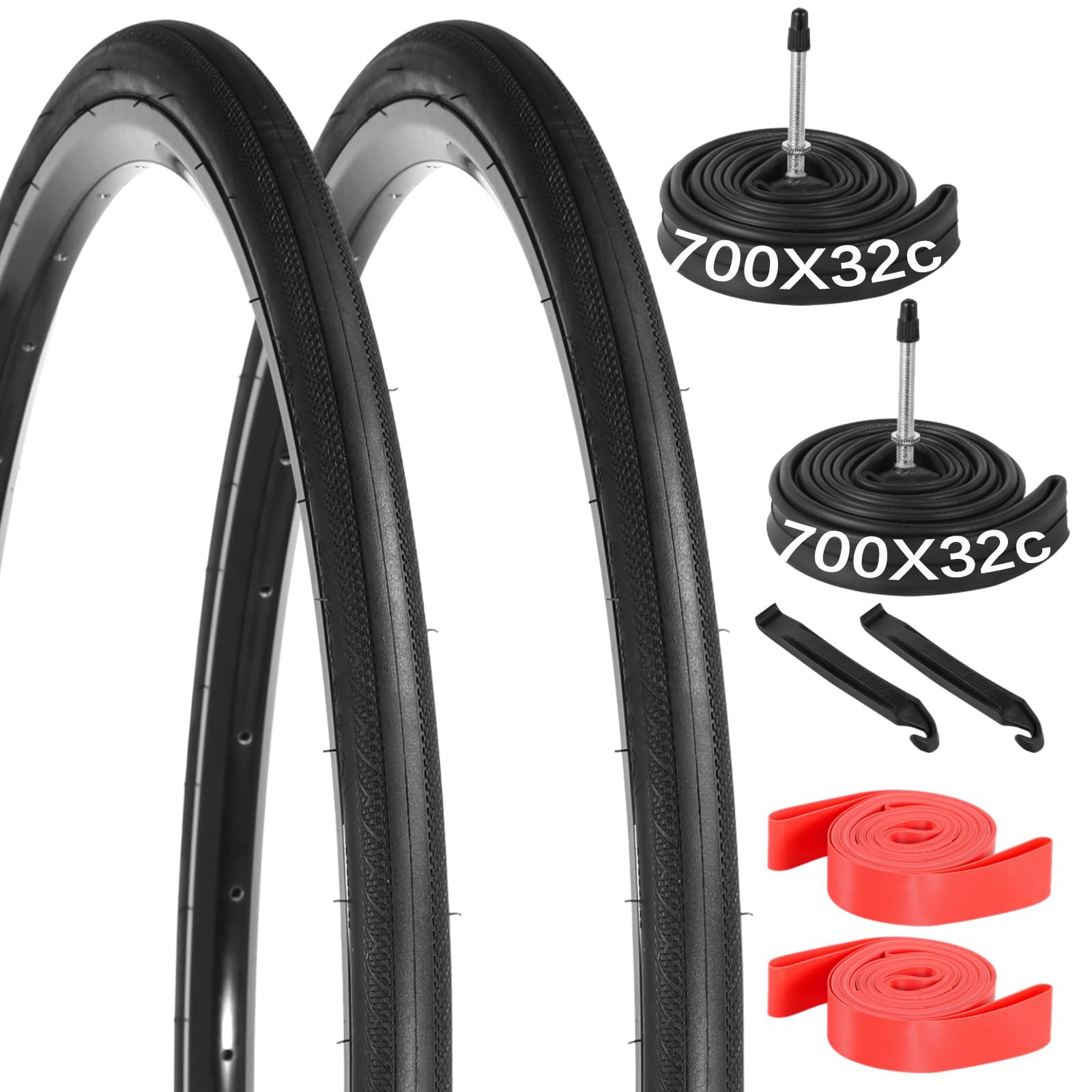 Amazon.com : yeesport 700x32c Bike Tire, 2 Pack Foldable 32-622
