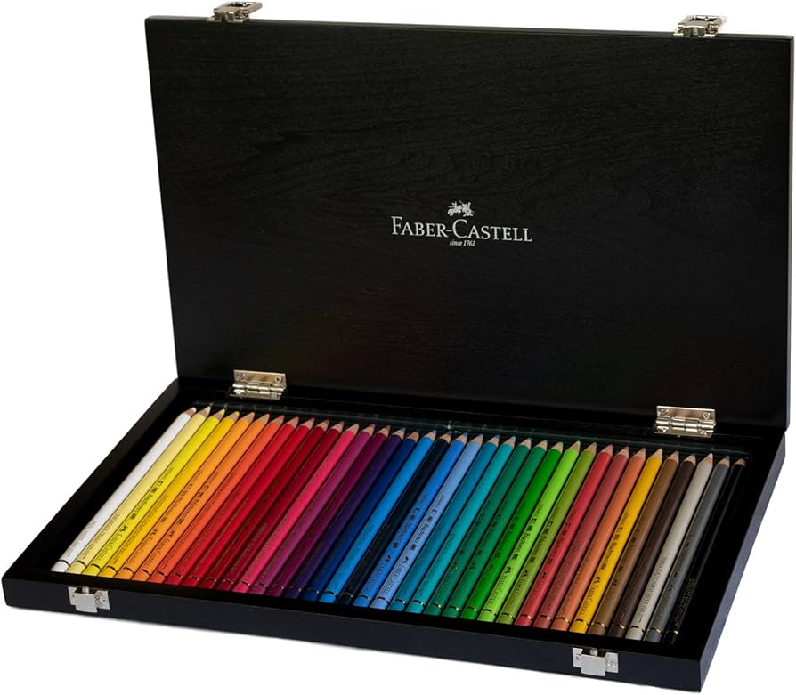 Amazon.co.jp: ファーバーカステル ポリクロモス色鉛筆 36色セット 木