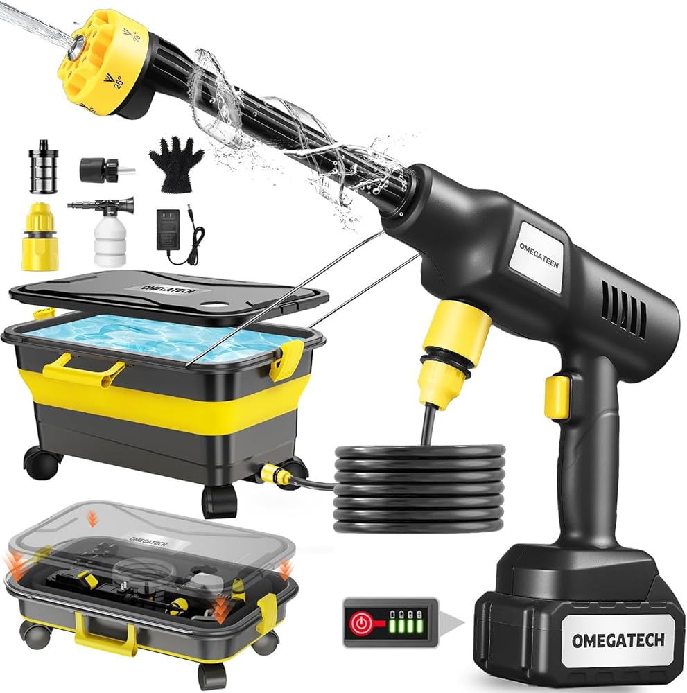 Amazon | 【高圧洗浄機 20L折り畳みバケツ】国内洗浄店監修 8MPa