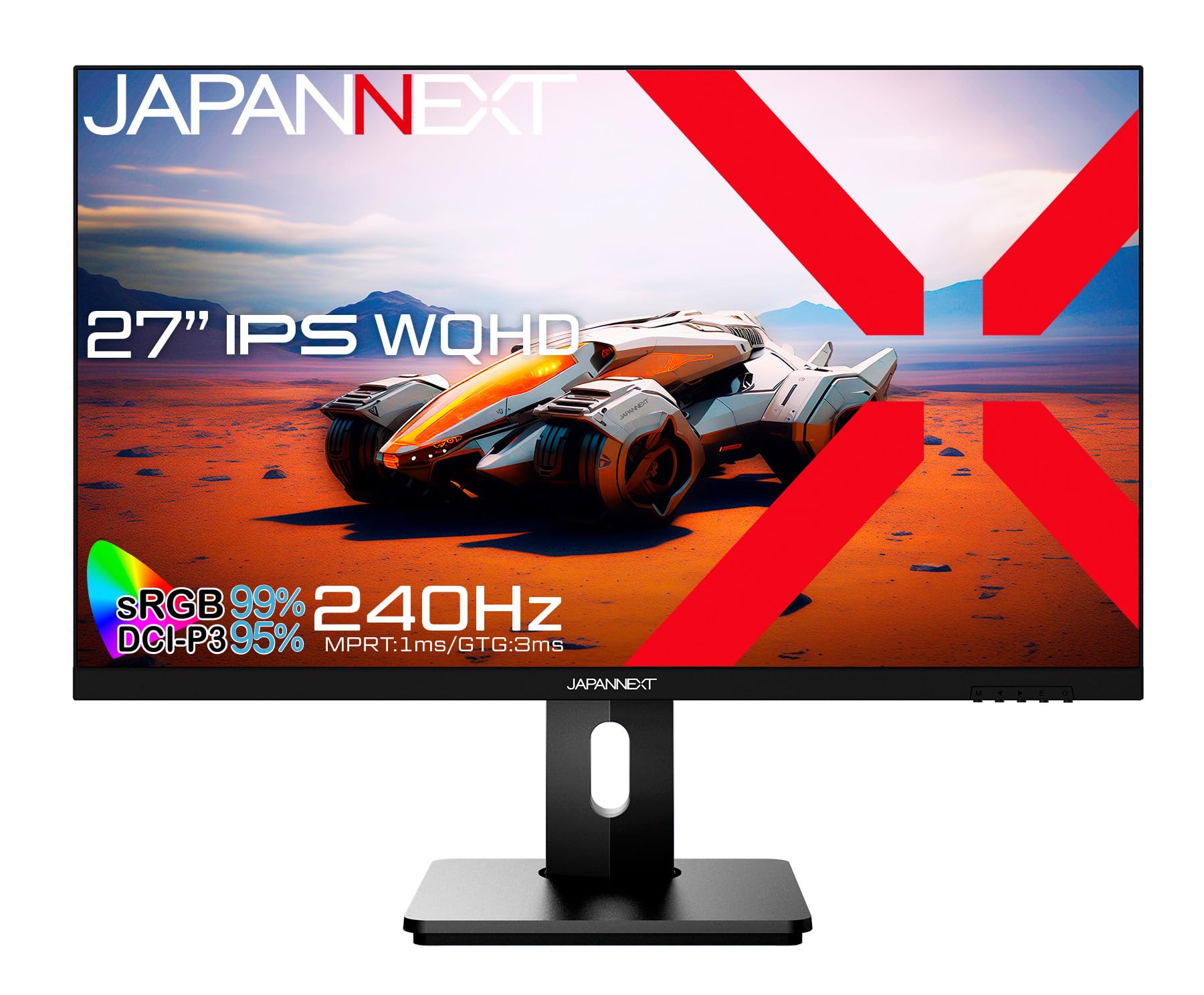 Amazon.co.jp: JAPANNEXT 27インチ ゲーミングモニター 240Hz 1ms WQHD