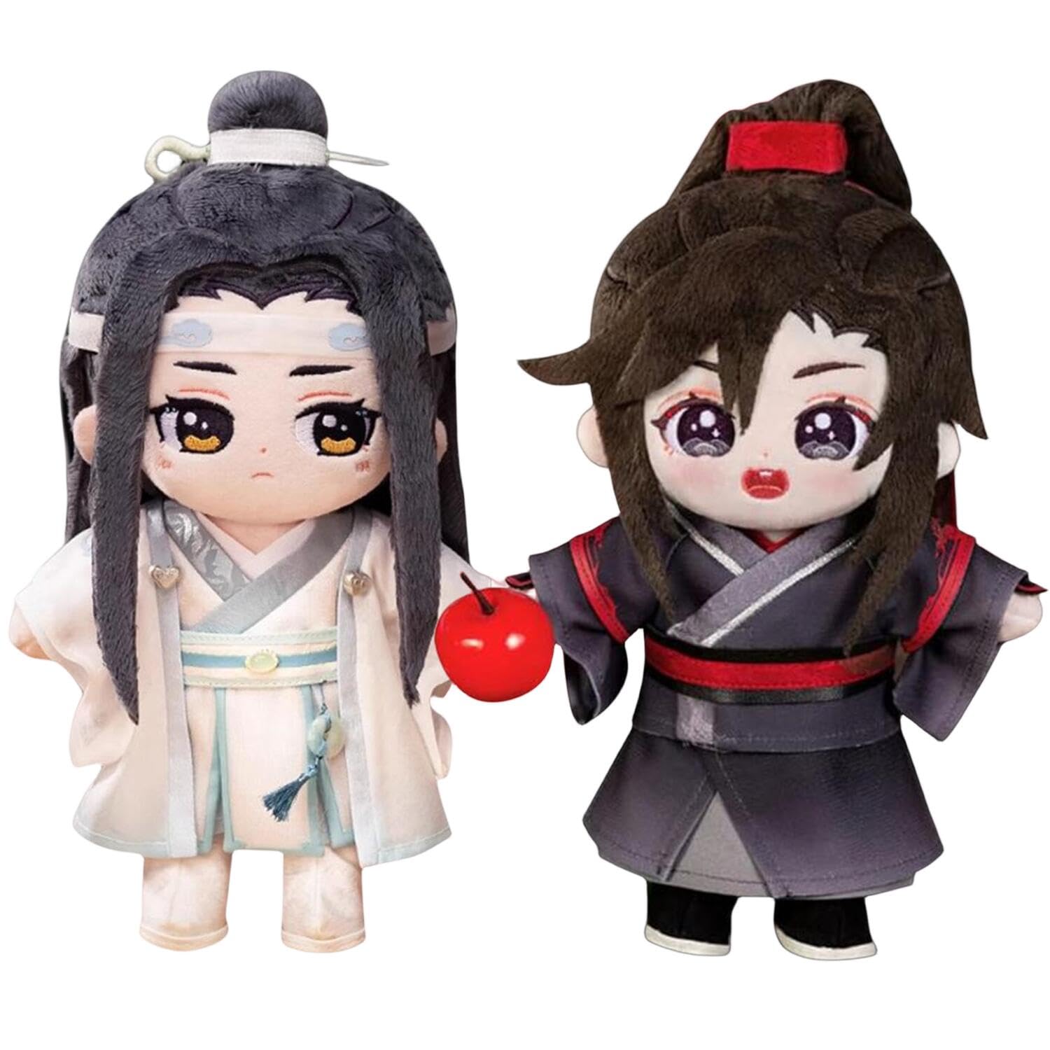 Amazon | 魔道祖師 ぬいぐるみ 20cm 人形 魏無羨 藍忘機 可愛い人形