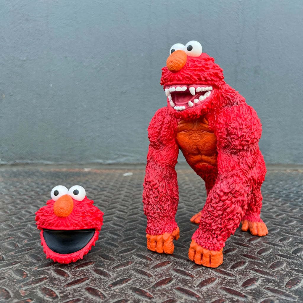 Amazon.co.jp: 日本未発売 300体限定 エルモコング Elmo Kong