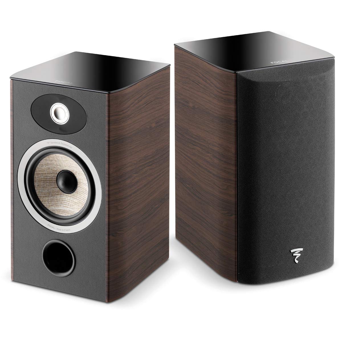 Amazon.com: Focal Aria 906 Bookshelf Speaker - Pair (Dark Walnut