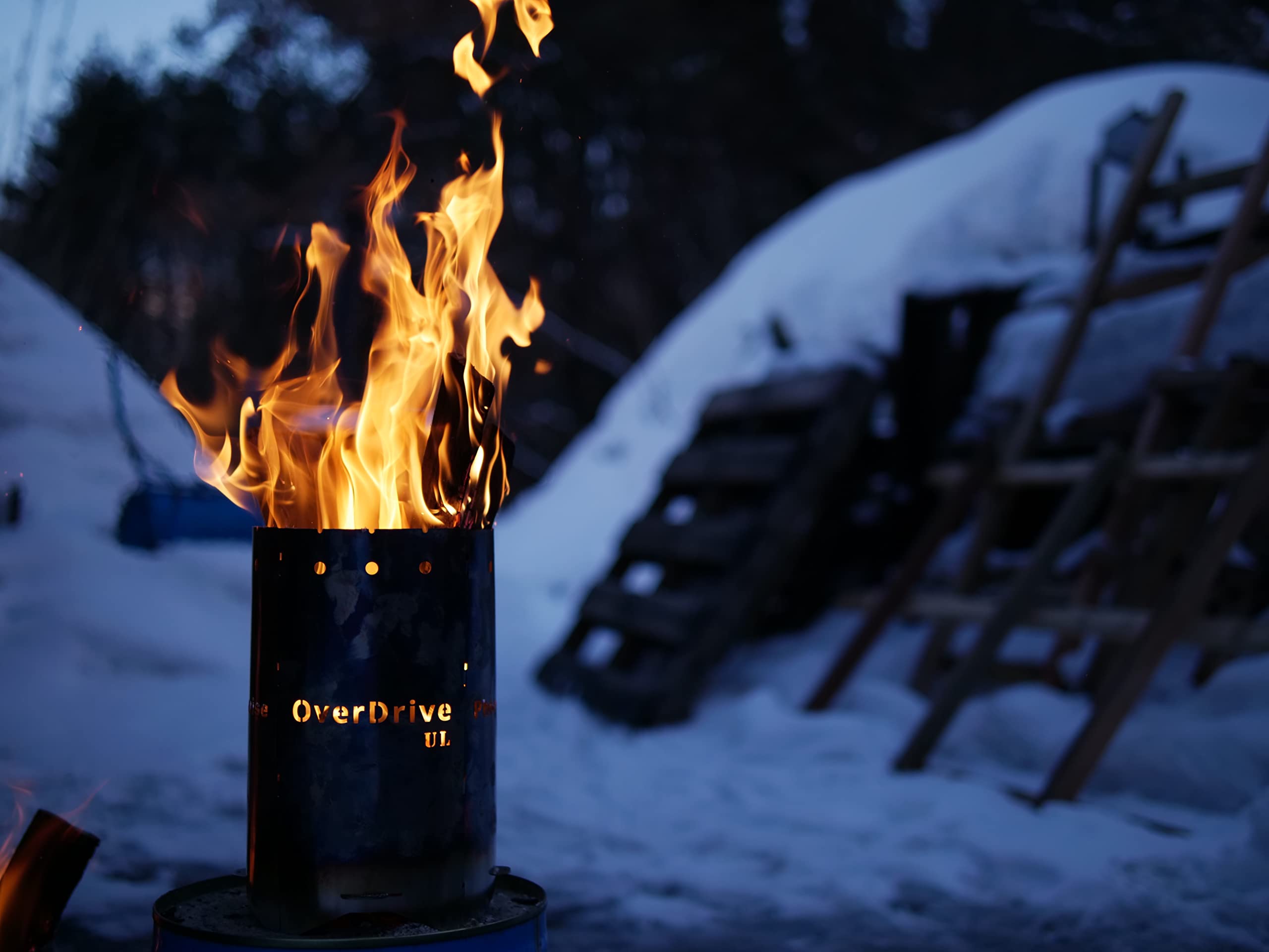 Amazon | [ODUL-01]OverDrive UL [ODUL-01] 焚火台 焚き火台 組立 軽量