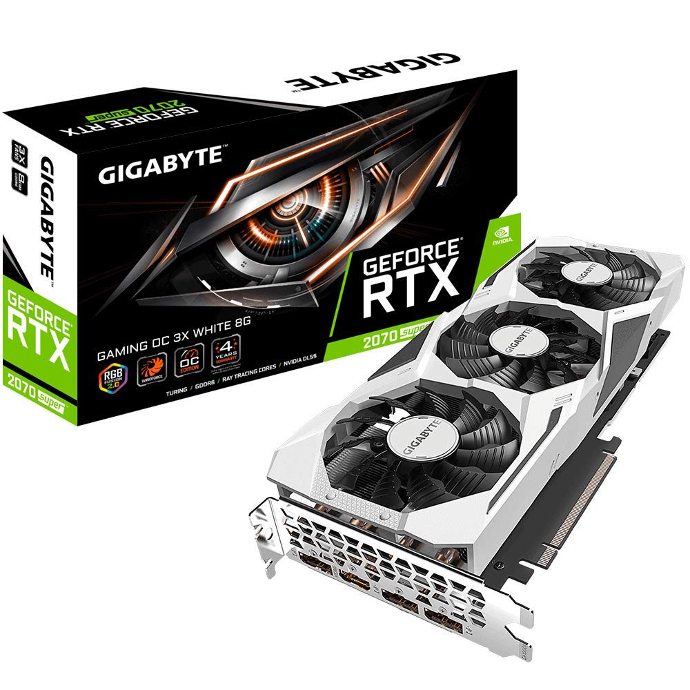 Amazon.com: GIGABYTE GeForce RTX 2070 Super Gaming OC White 8G