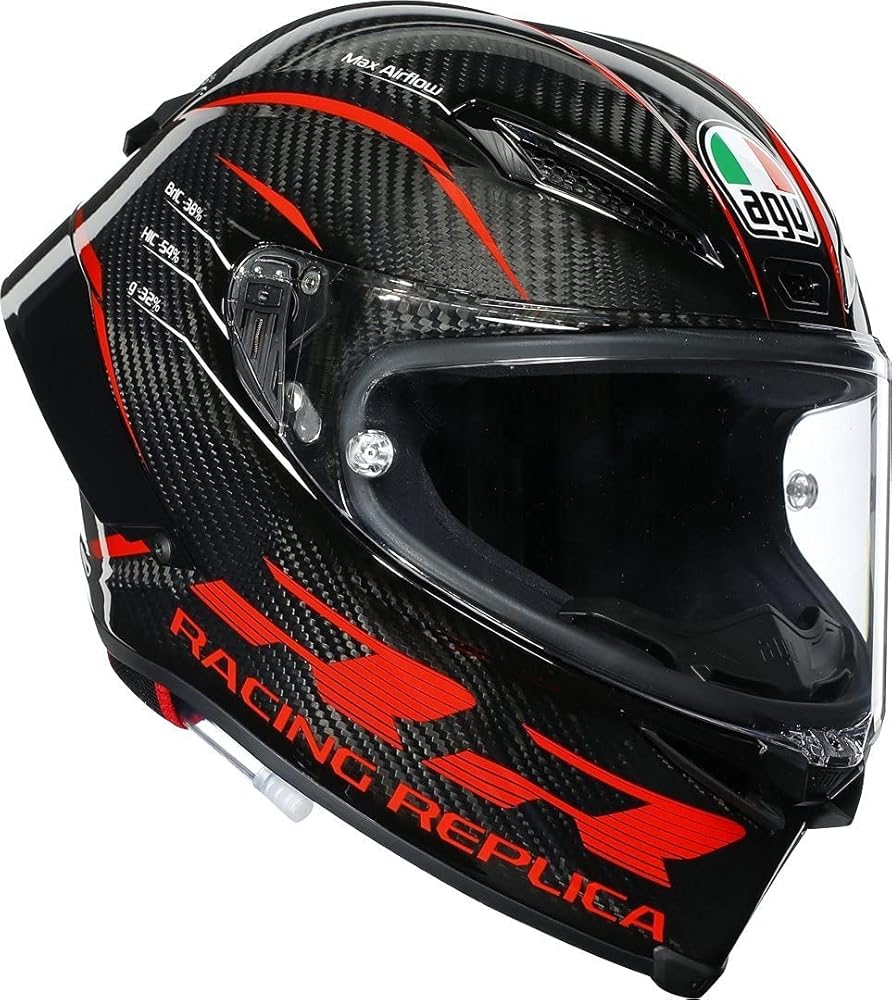AGV Pista GP RR - Performance - Gloss Carbon Black Red