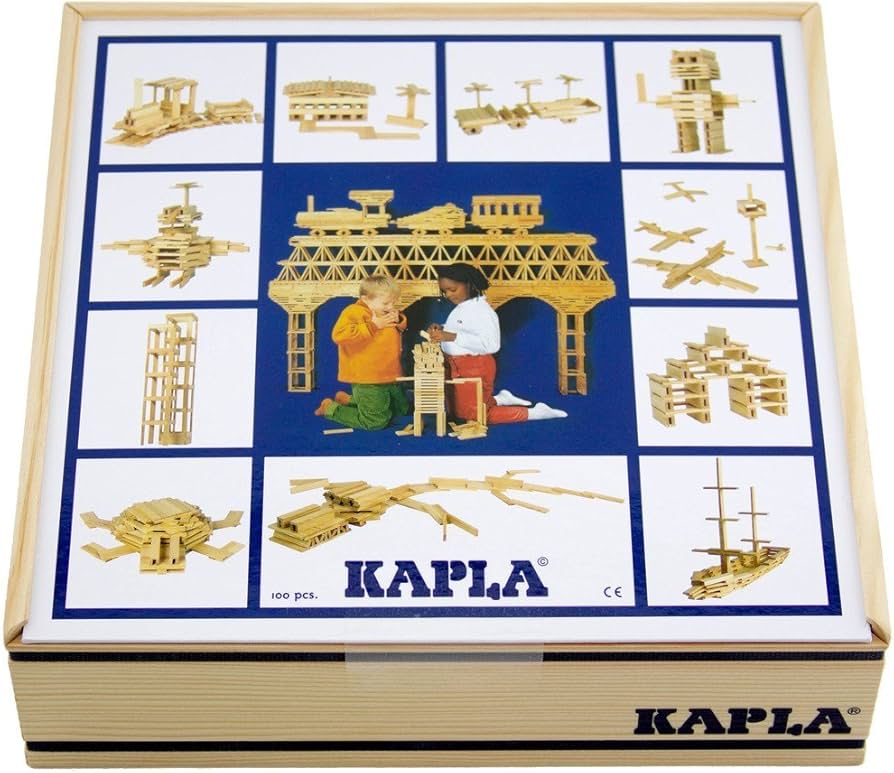 Amazon | [ カプラ ] KAPLA 魔法の板 100 おもちゃ 積み木 100ピース