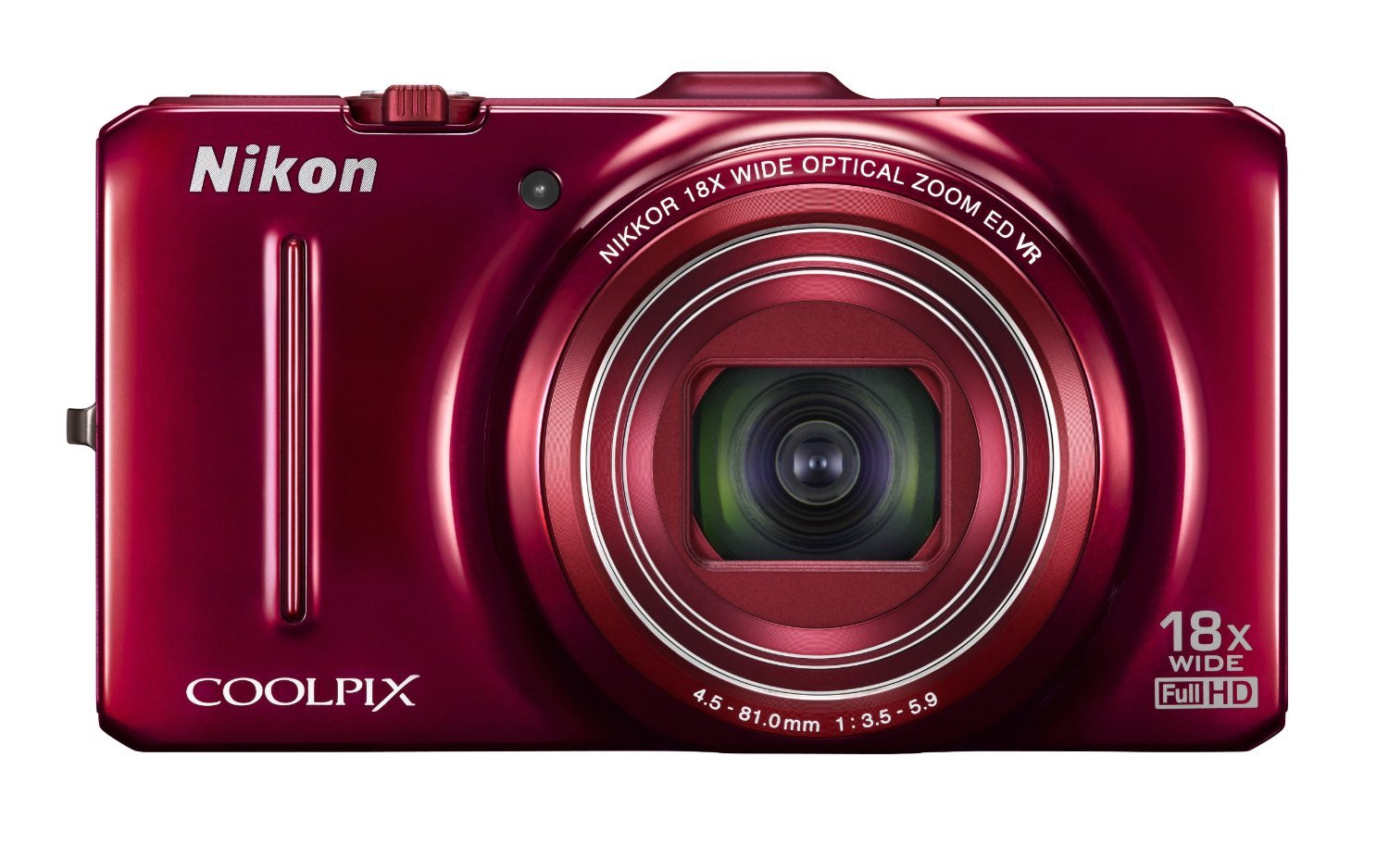 Amazon.com : Nikon Coolpix S9300 16.0 MP Digital Camera - Red