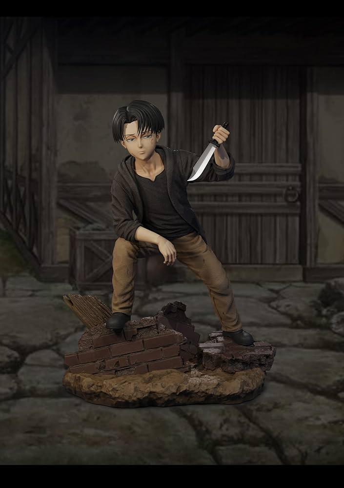 Amazon.co.jp: リヴァイ・アッカーマン リヴァイ兵長 フィギュア 1/6