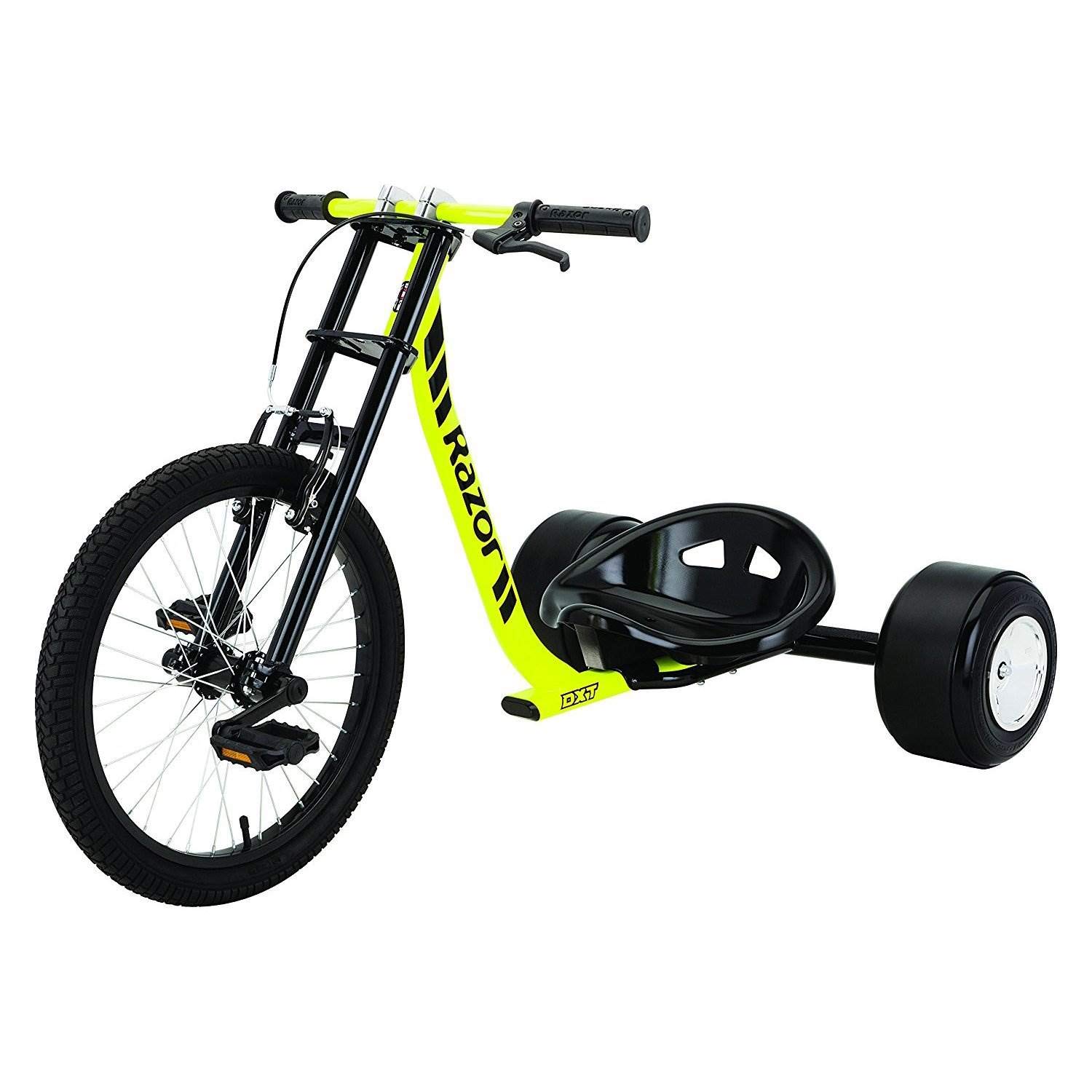Amazon.com : Razor DXT Drift Trike Yellow, One Size : Sports