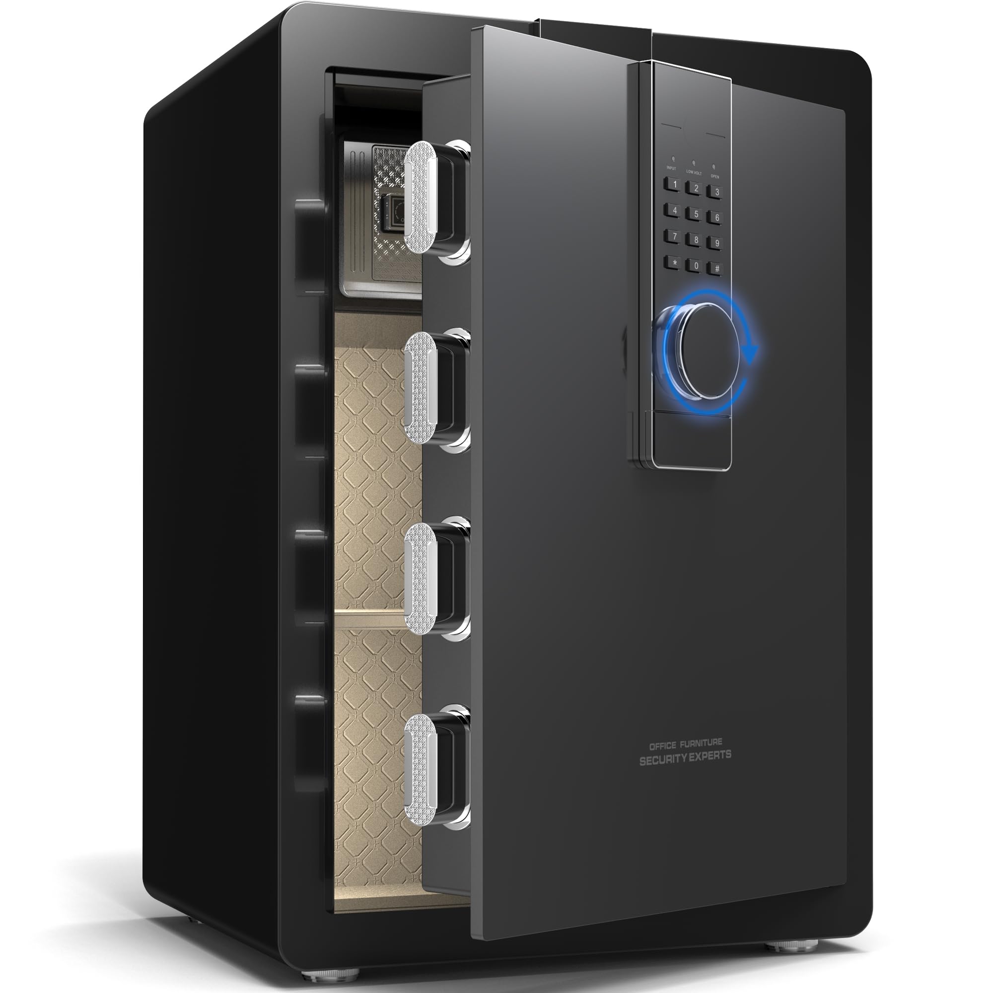 Amazon.co.jp: GIRGBE【強化版】超大 家庭用 暗証番号 82L 金庫 床・壁