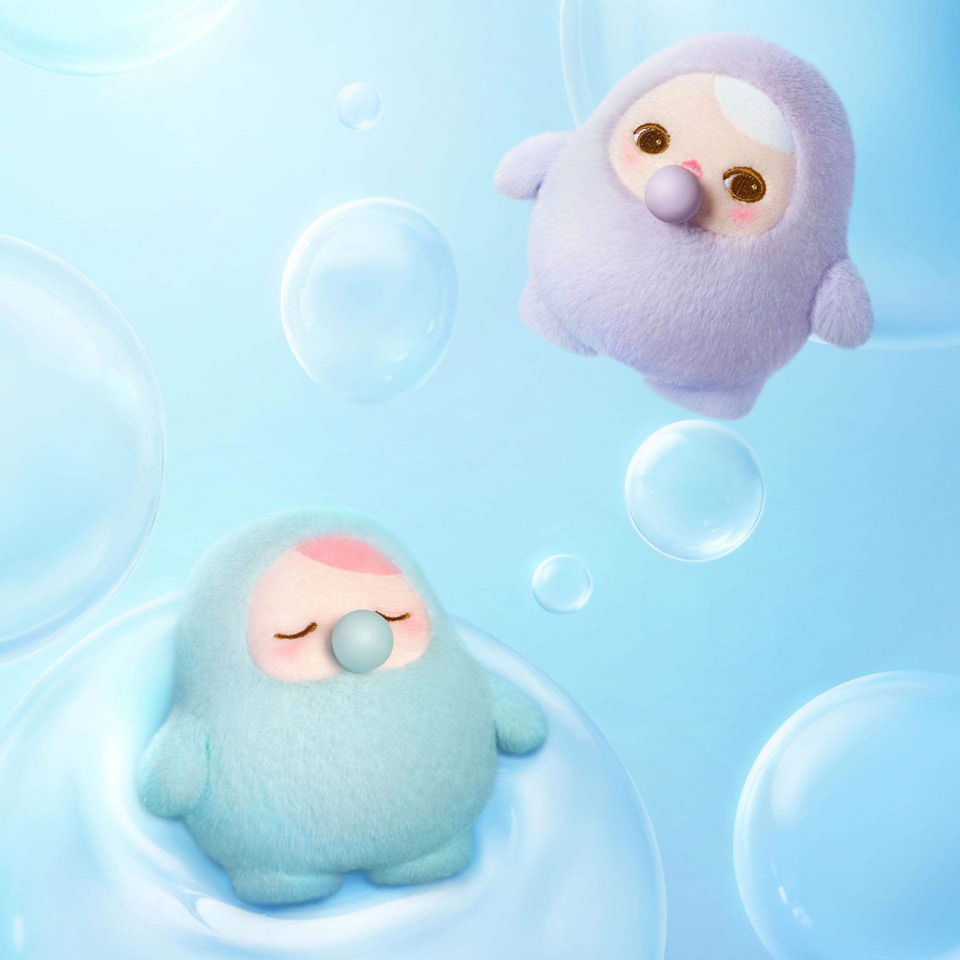 Amazon.co.jp: POP MART PUCKY ビーニーバブルアップシリーズ - フラシ