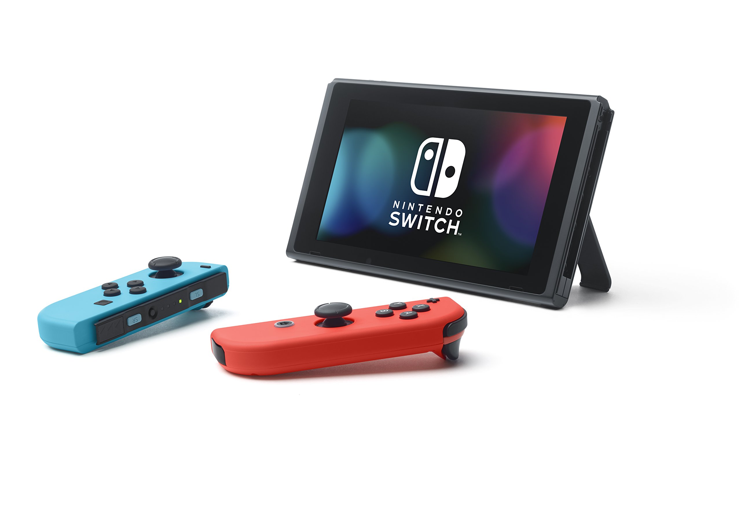Amazon.com: Nintendo Switch with Neon Blue and Neon Red Joy‑Con V2