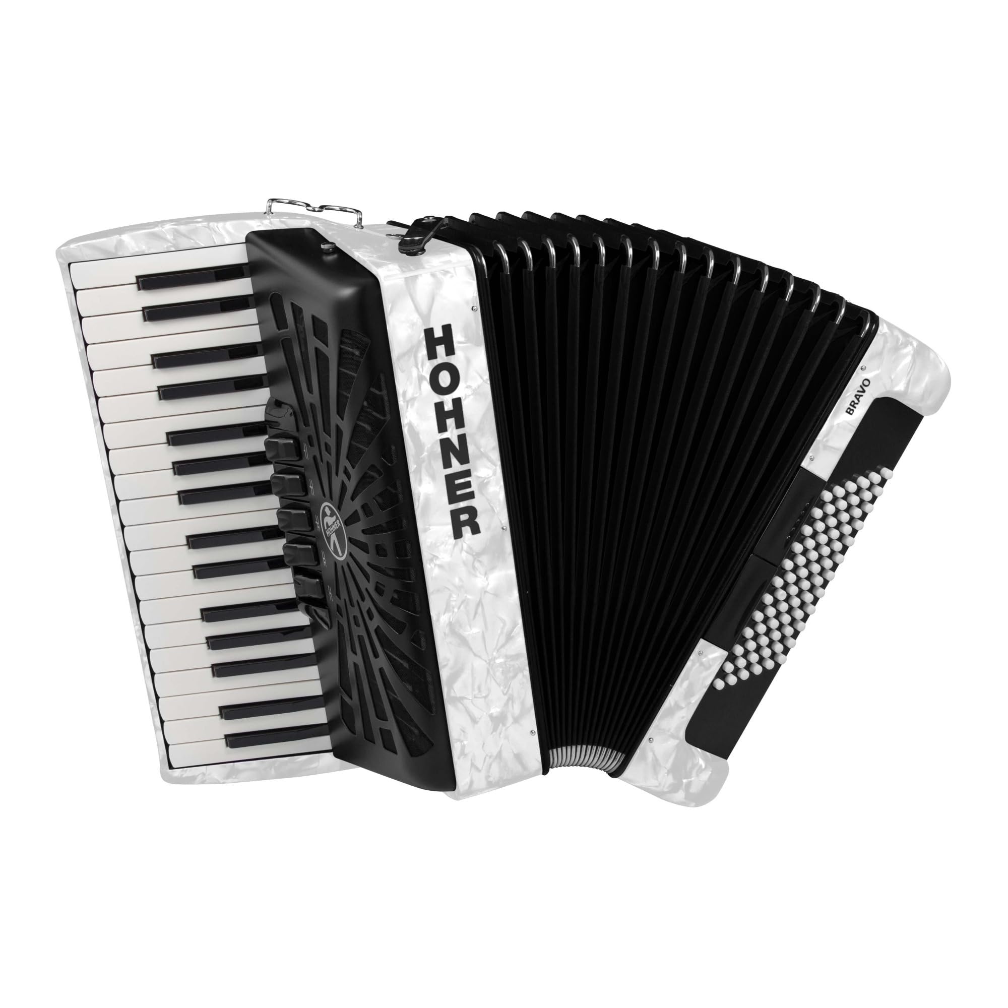 Amazon.com: Hohner Bravo III 72 Chromatic Piano Key Accordion