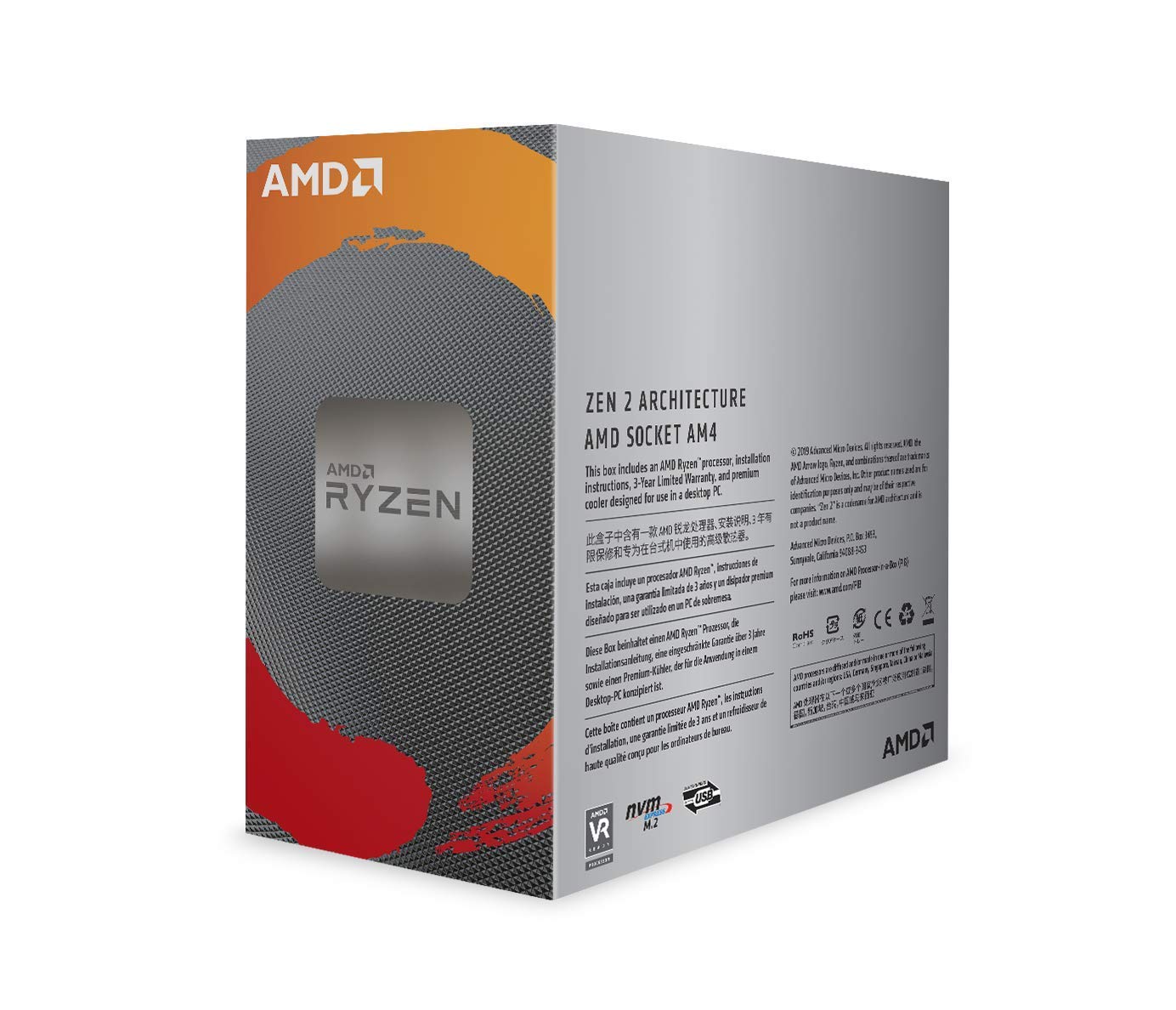 Amazon | AMD Ryzen 5 3600 with Wraith Stealth cooler 3.6GHz 6コア
