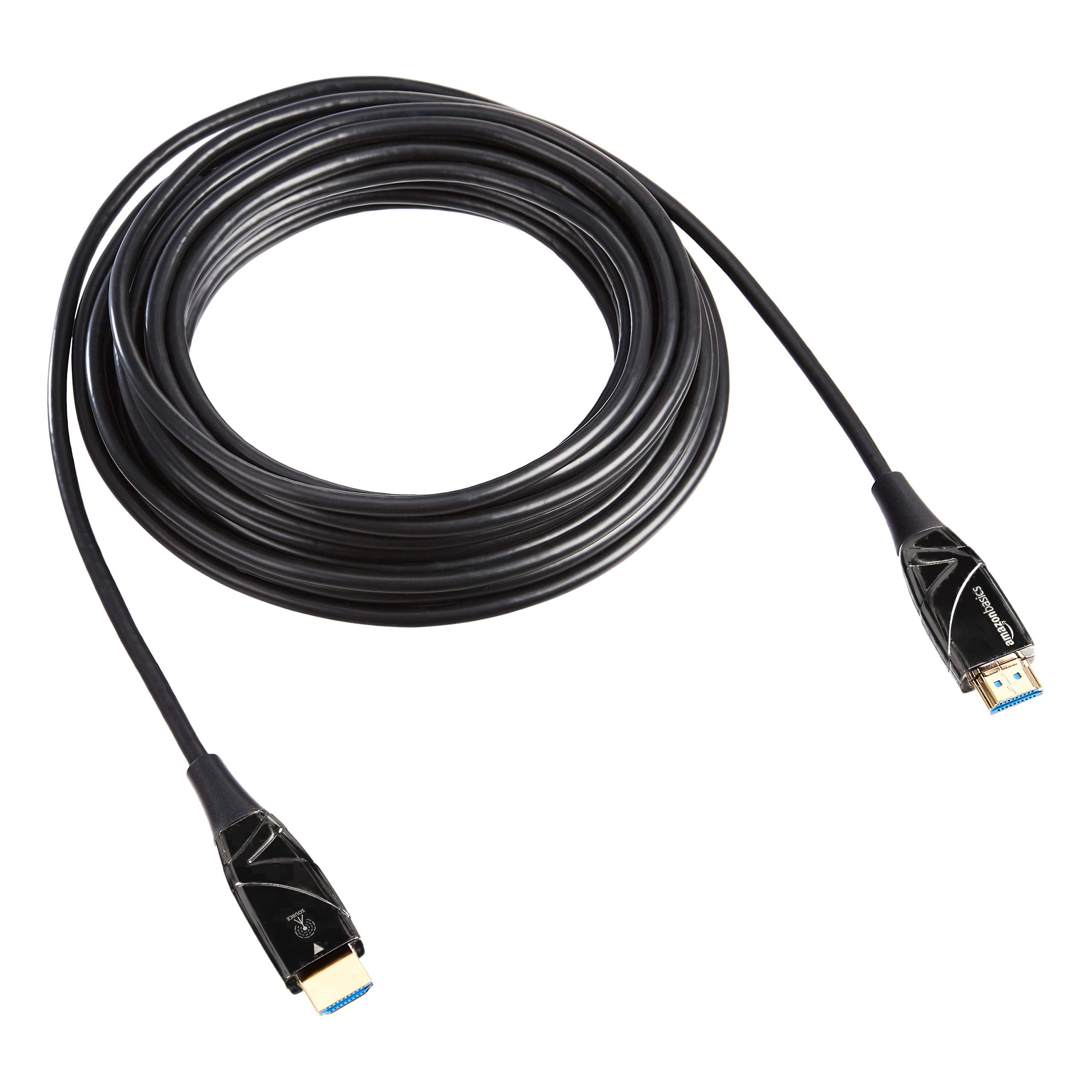 Amazon.com : Amazon Basics HDMI Fiber Optic Cable with Gold Plated