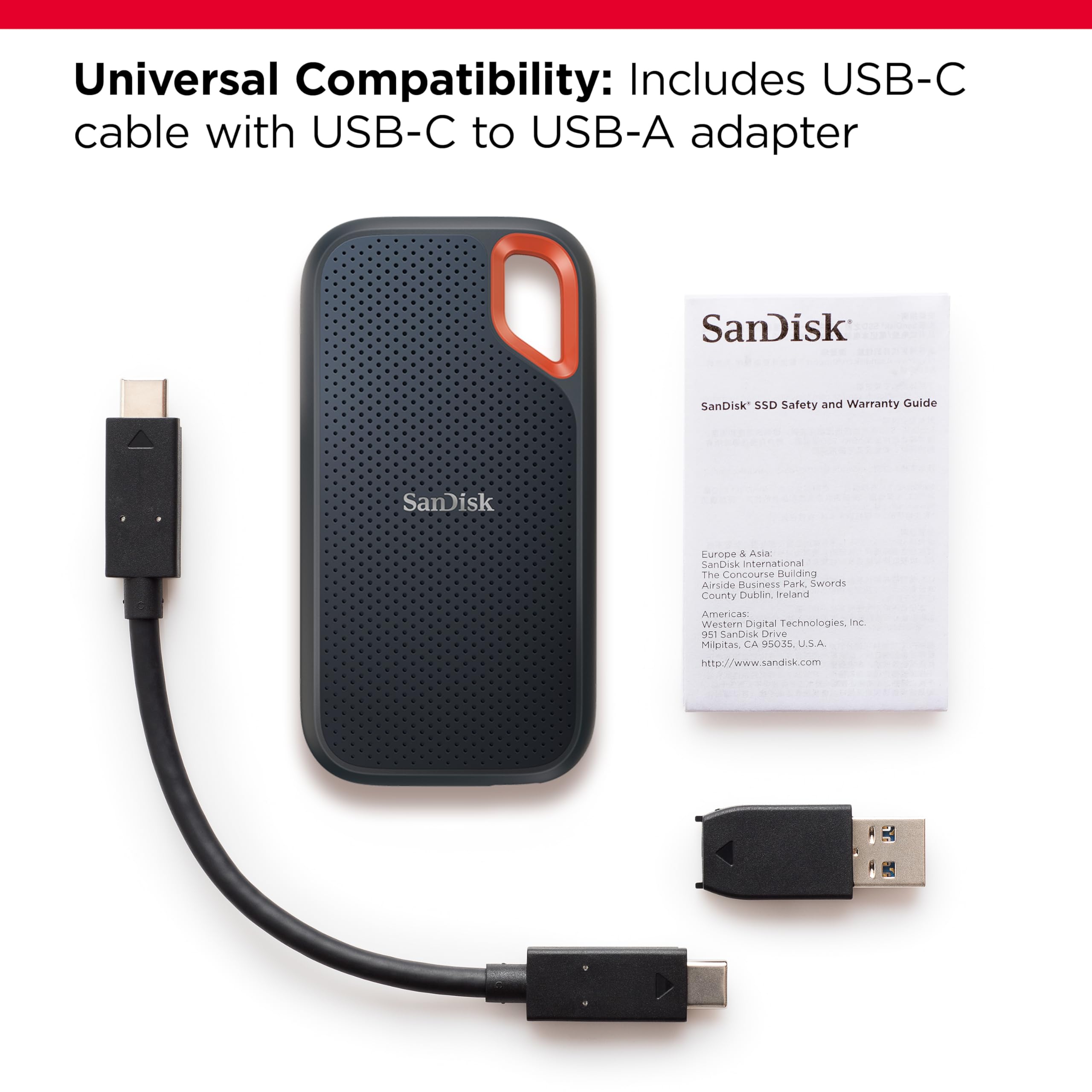 Amazon | SanDisk (サンディスク) 8TB エクストリームポータブルSSD