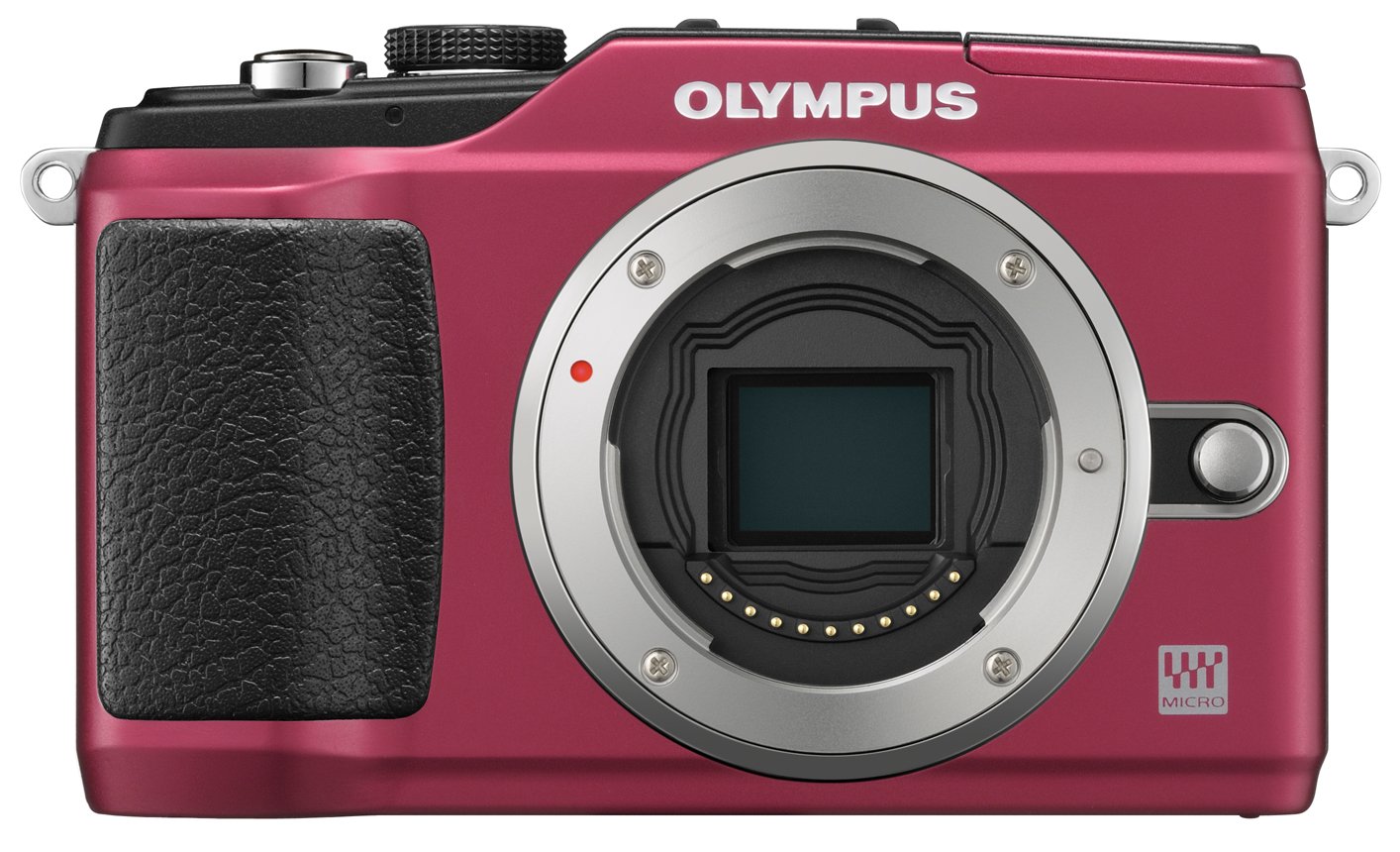 Amazon | OLYMPUS ミラーレス一眼 PEN E-PL2 ボディ レッド E-PL2 BODY