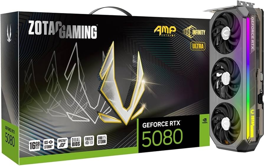 Zotac Gaming GeForce RTX 5080 AMP Extreme Infinity Ultra 16GB