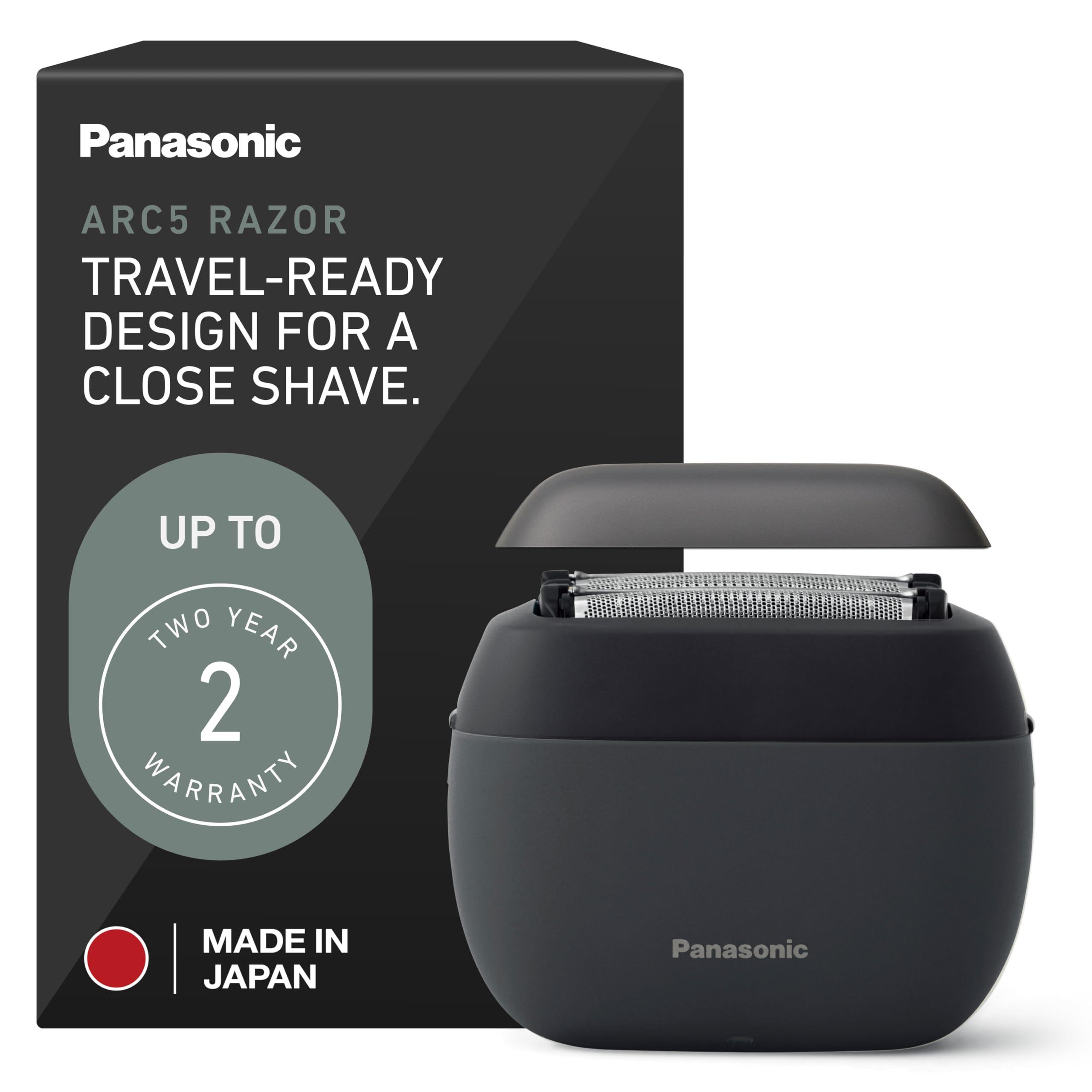 Amazon.com: Panasonic ARC5 Palm-Sized Electric Razor, Handheld