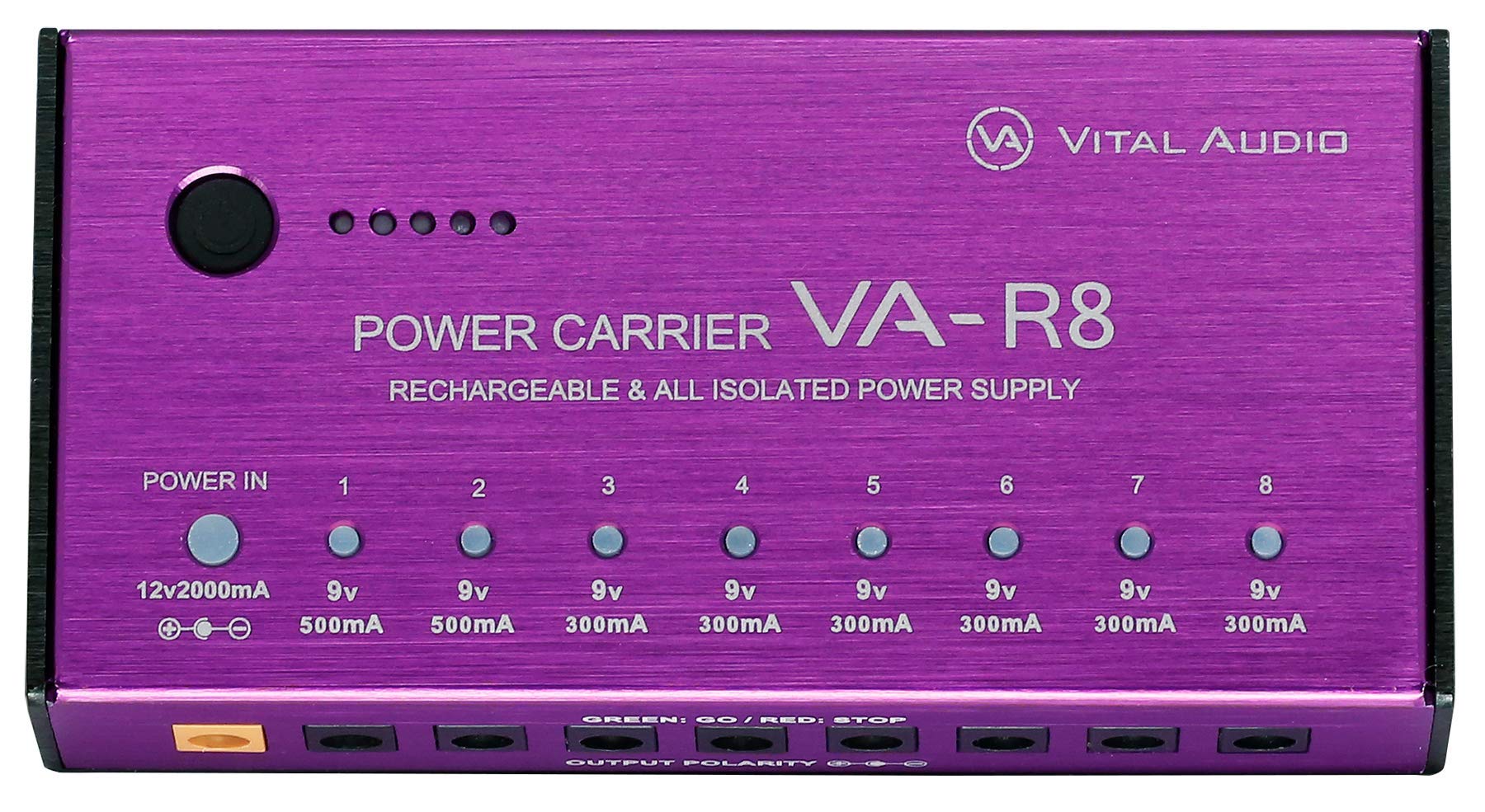 Amazon.co.jp: Vital Audio POWER CARRIER VA-R8 バッテリーパック内蔵