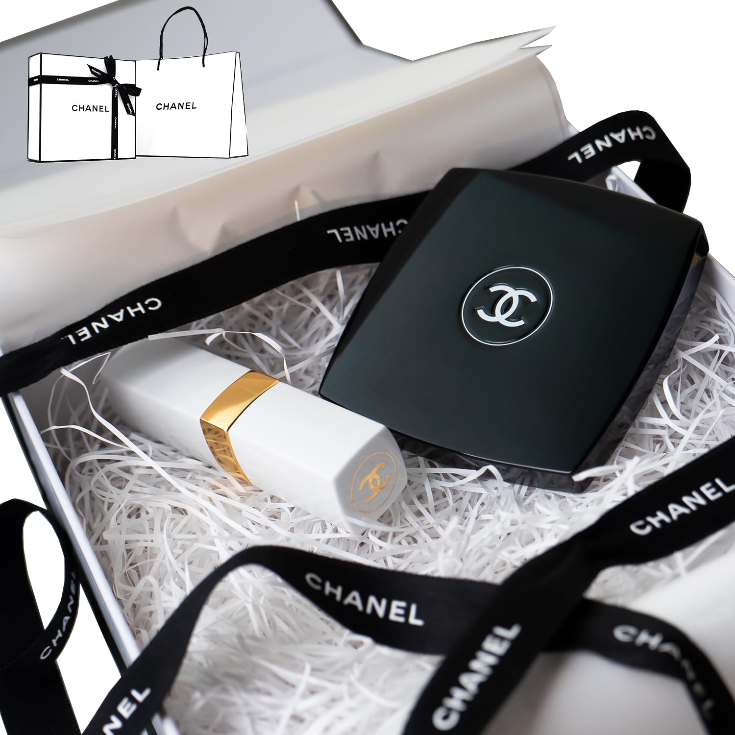 Amazon.co.jp: [ギフトBOX/ラッピング済] CHANEL ミロワール ミラー