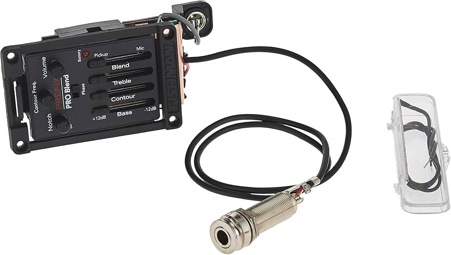 Amazon | FISHMAN Onboard Preamps Prefix Pro Blend Preamp - wide