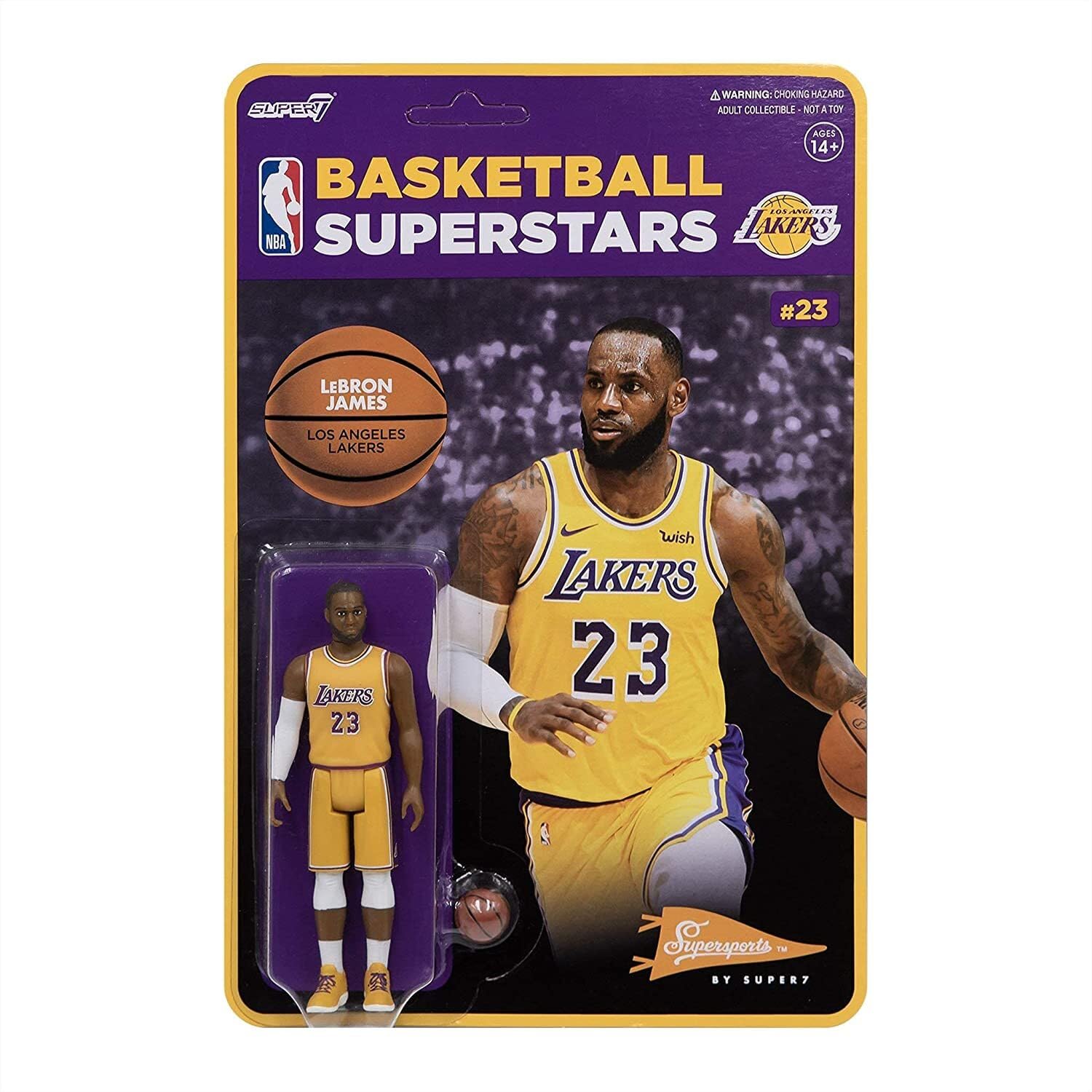 Amazon.com: NBA Supersports Figure - Lebron James (Lakers