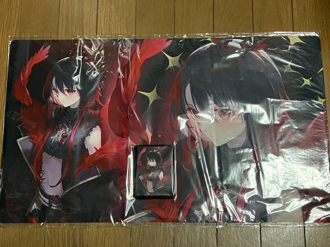 白詰草 ぶいすぽ スリーブ プレイマット 推し 如月れん 白詰草 ぶ