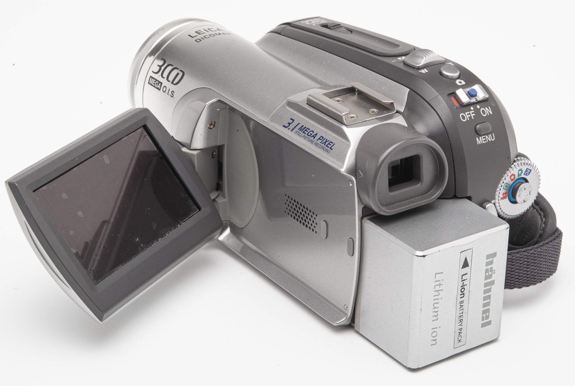 Panasonic NV-GS320 EG-S - Videocámara (miniDV, Zoom óptico de 10x