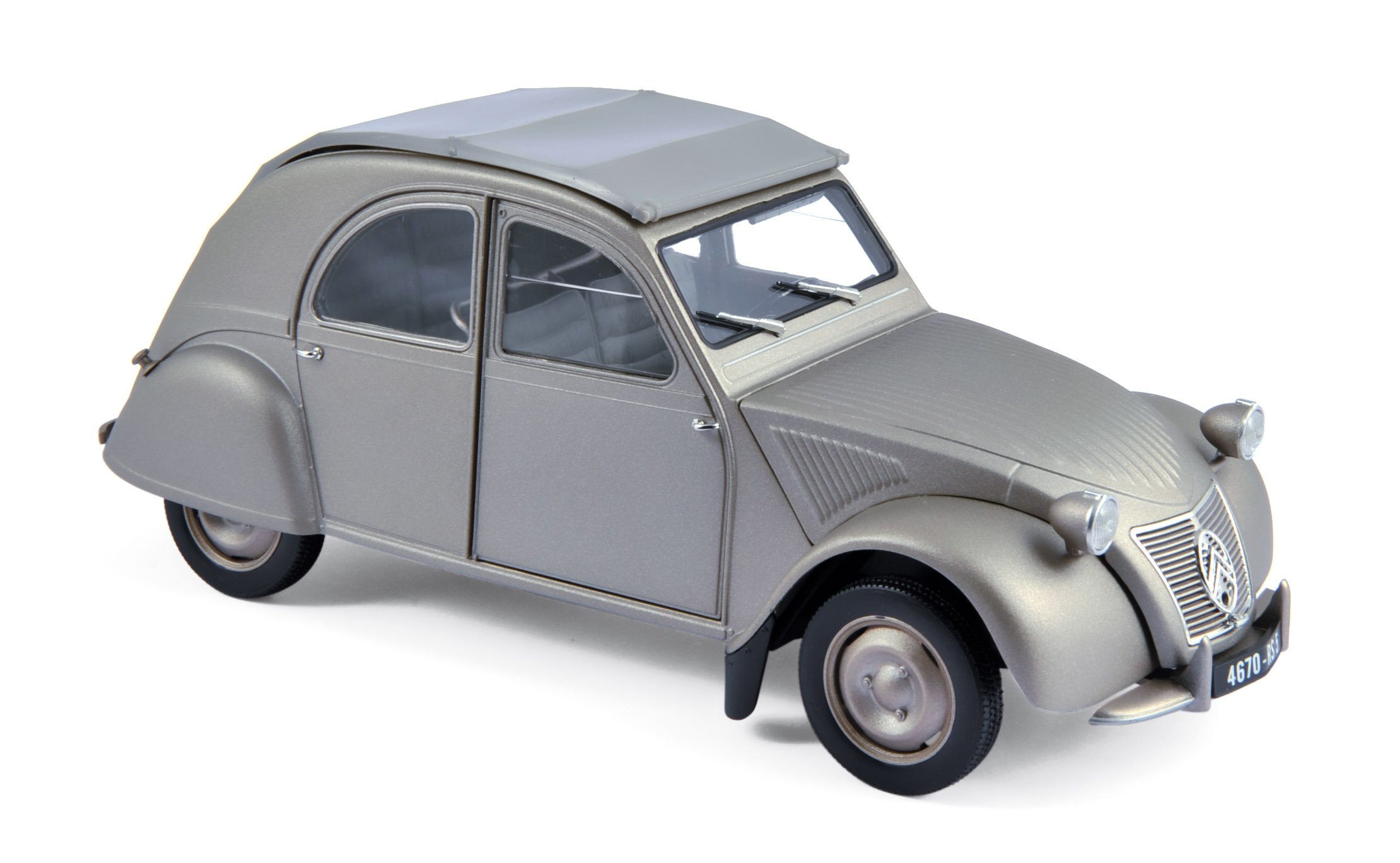Amazon | ノレブ 1/18 シトロエン 2CV A (1950) グレー 完成品
