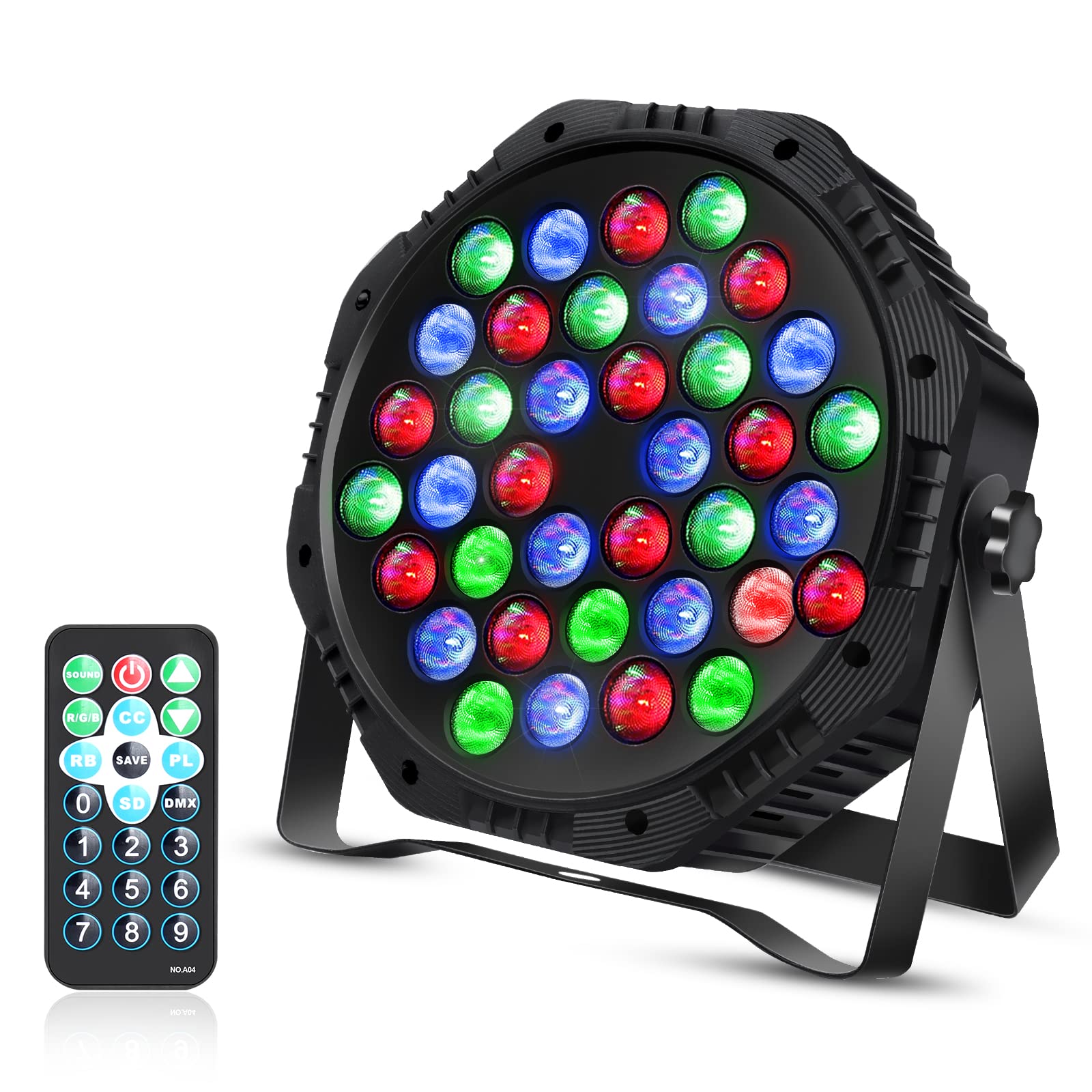 Amazon.com: 36 LED Par Lights, RGB Par Can Light Stage Lights, 10
