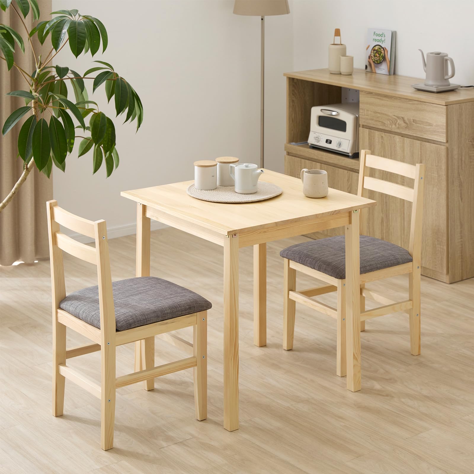 Amazon｜LOWYA ロウヤ 自立型 ダイニングテーブルセット ダイニング