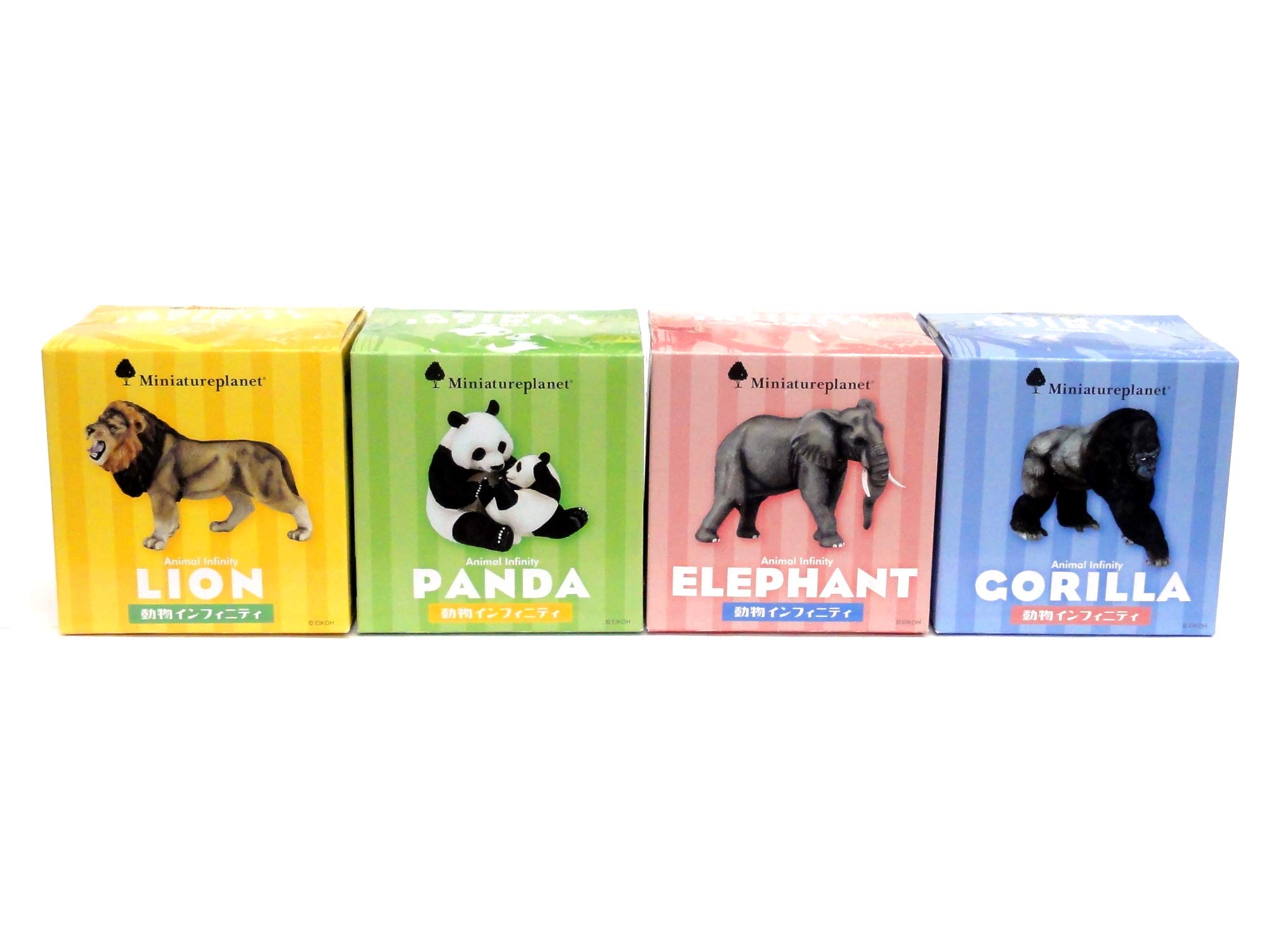 Amazon | ミニチュアプラネット 動物インフィニティ 全4種